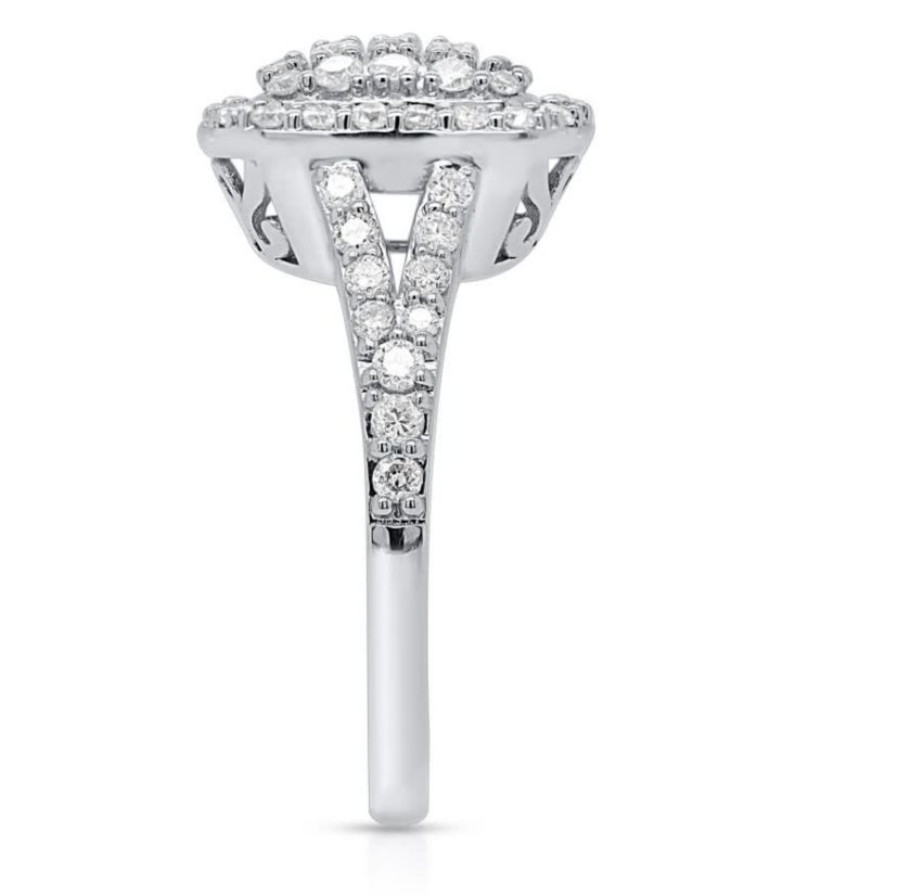 Lab Created 1CTTW Lab Grown Diamond Statement Ring