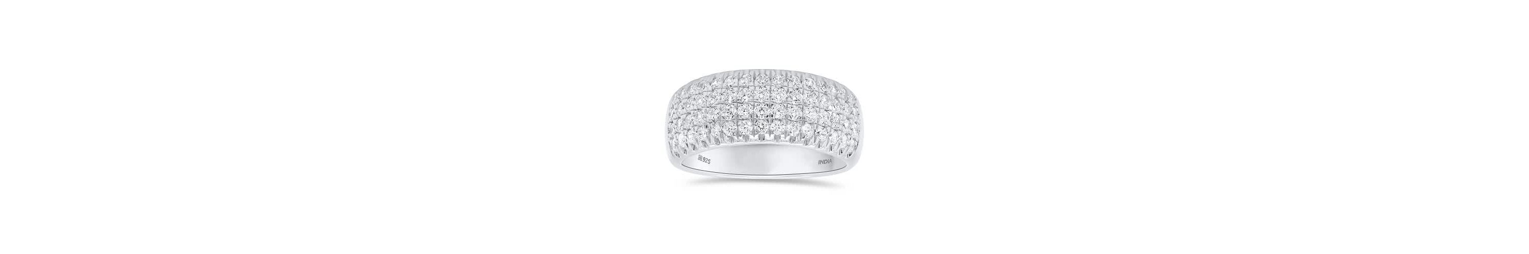 Lab Created 1CTTW Lab Grown Diamond Band Ring