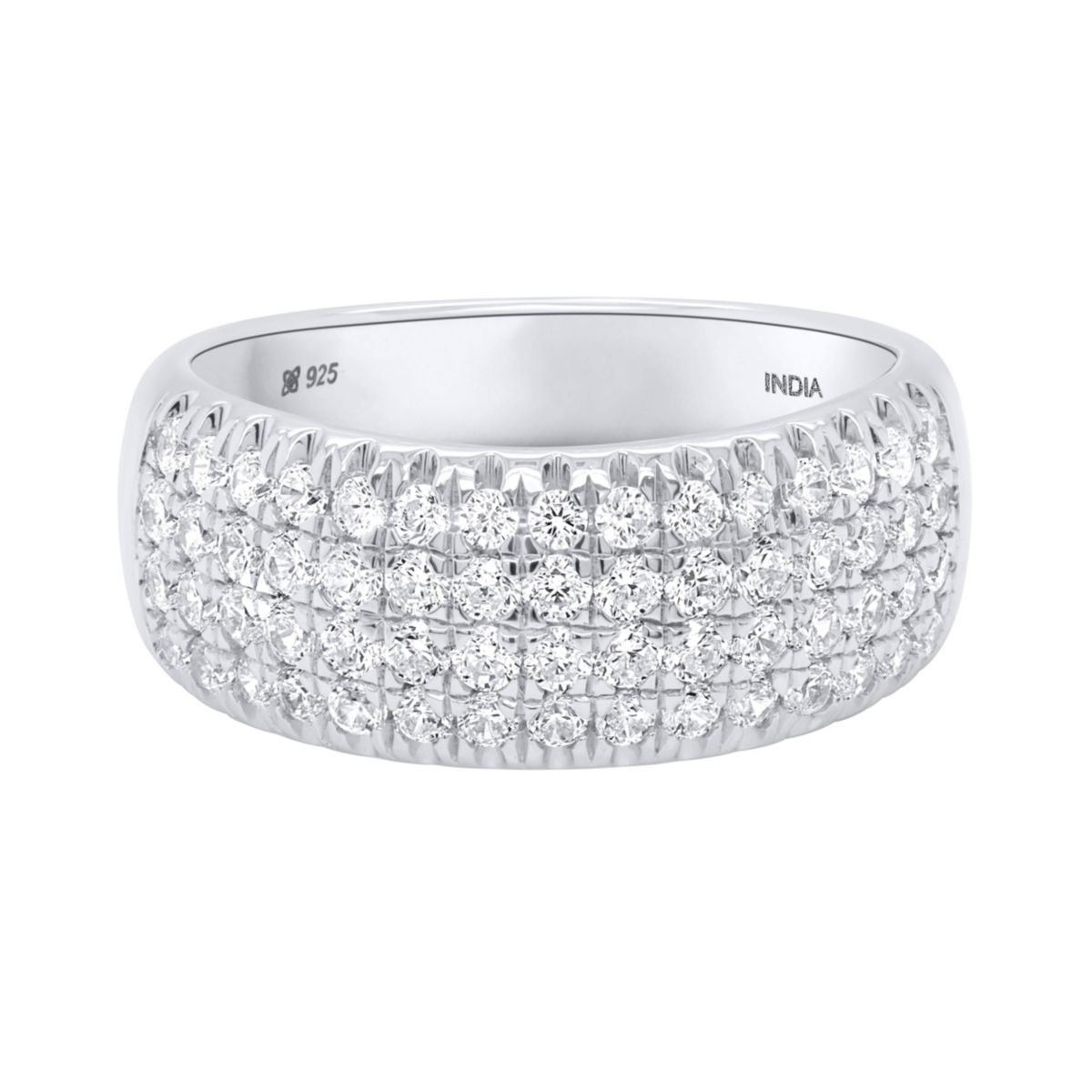 Lab Created 1CTTW Lab Grown Diamond Band Ring