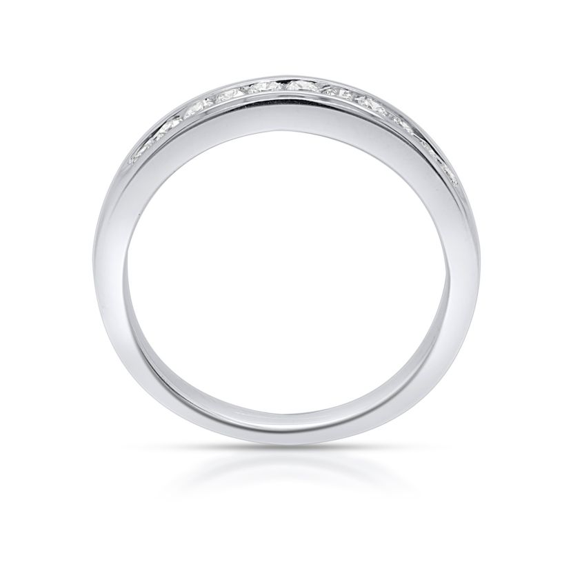 Lab Created 1/2CTTW Lab Grown Diamond Channel Set Band