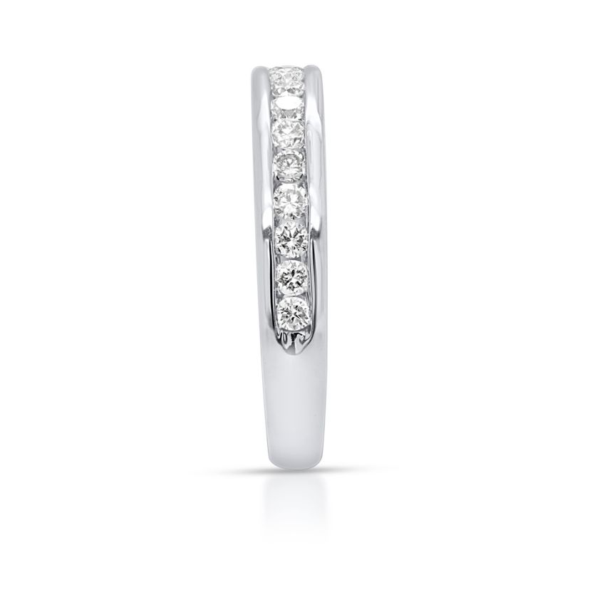 Lab Created 1/2CTTW Lab Grown Diamond Channel Set Band