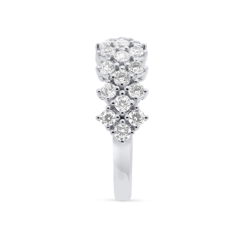 Lab Created 1 CTTW LAB GROWN DIAMOND RING IN STERLING SILVER