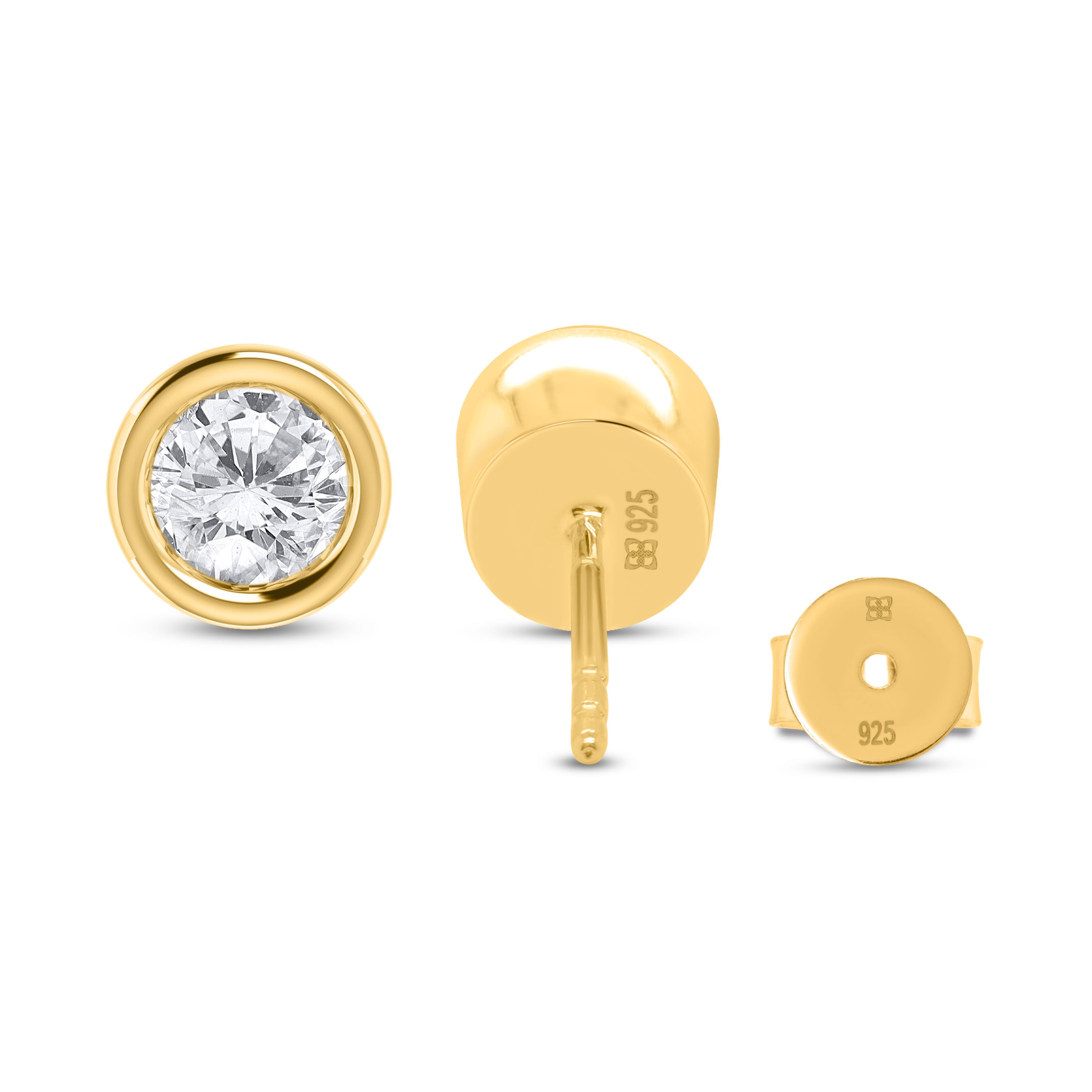 Lab Created 1/2CTTW Lab Grown Diamond Earrings