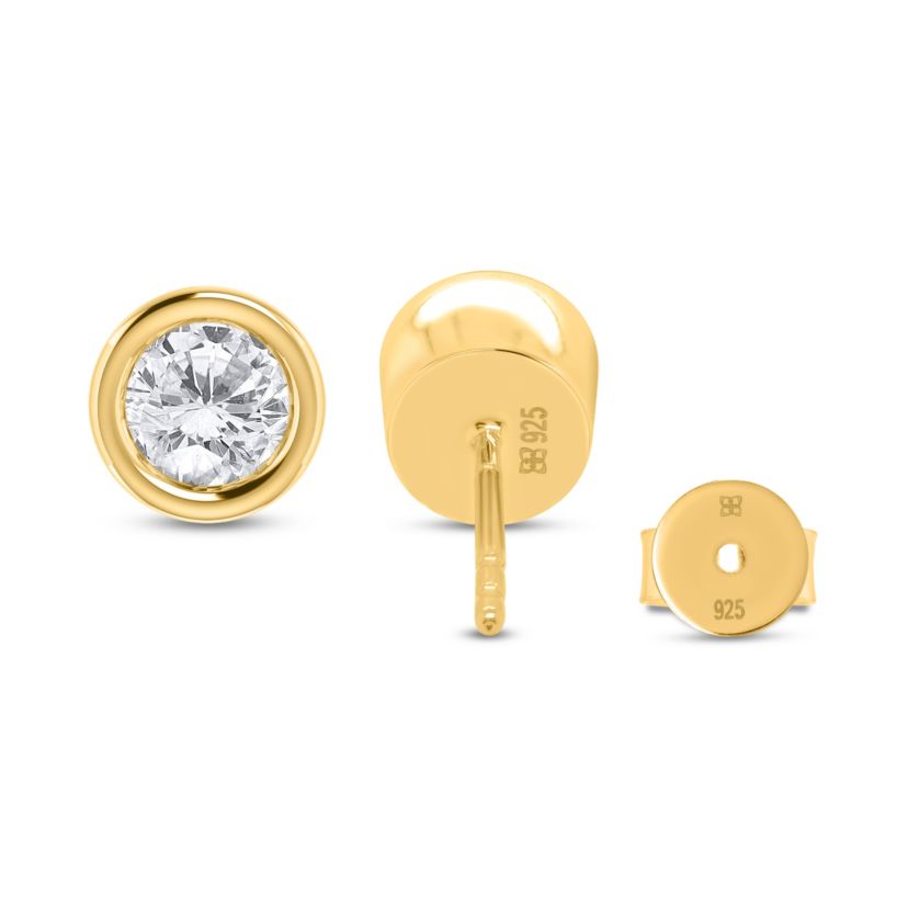 Lab Created 1/2CTTW Lab Grown Diamond Earrings