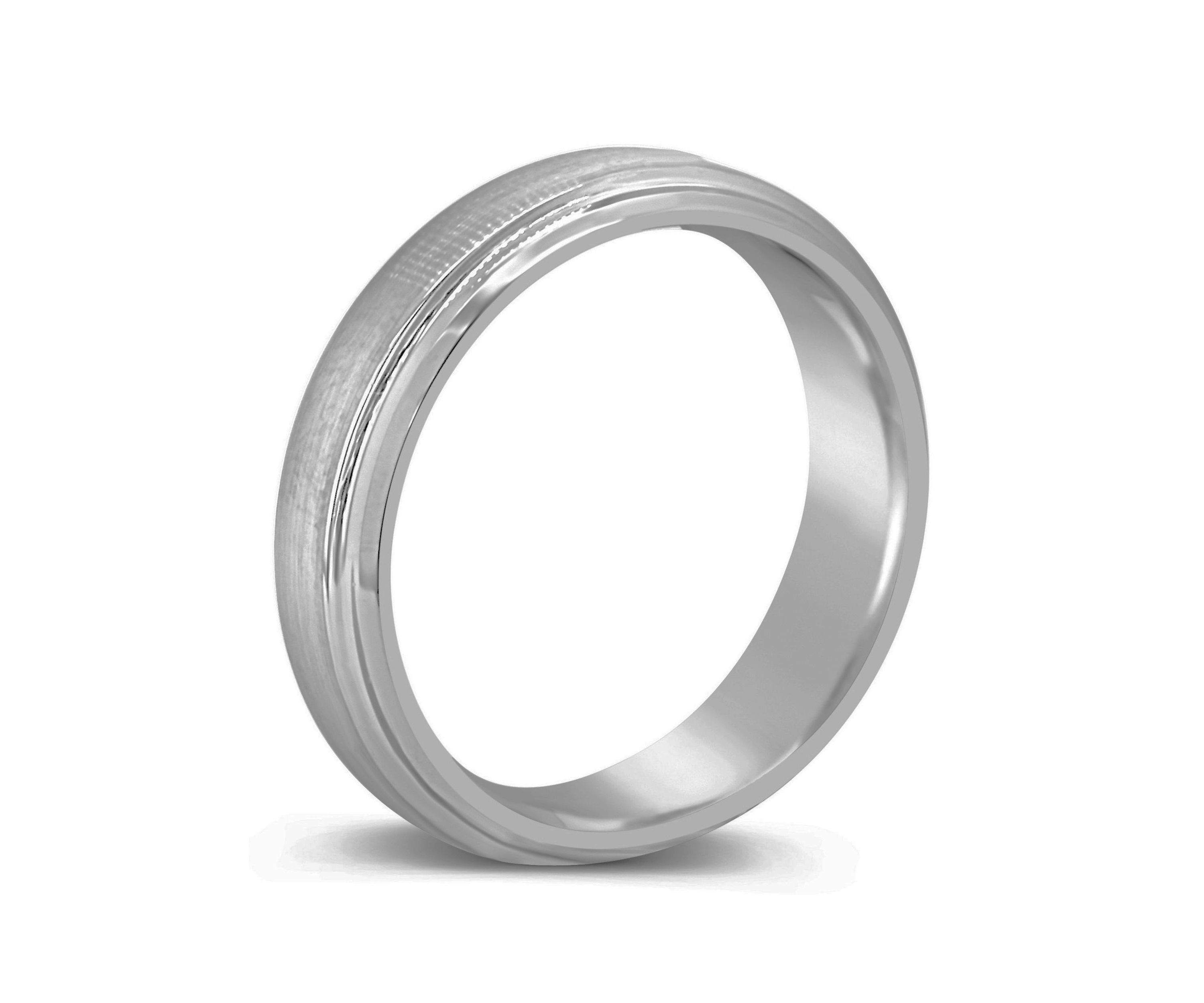 Mens 6mm Tungsten Wedding Band