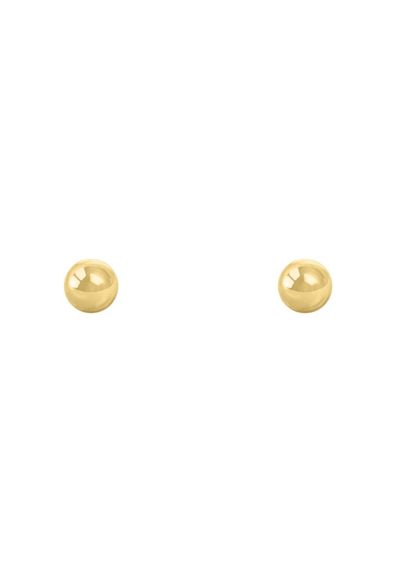 14K Rose Gold 4mm Ball Stud Earrings