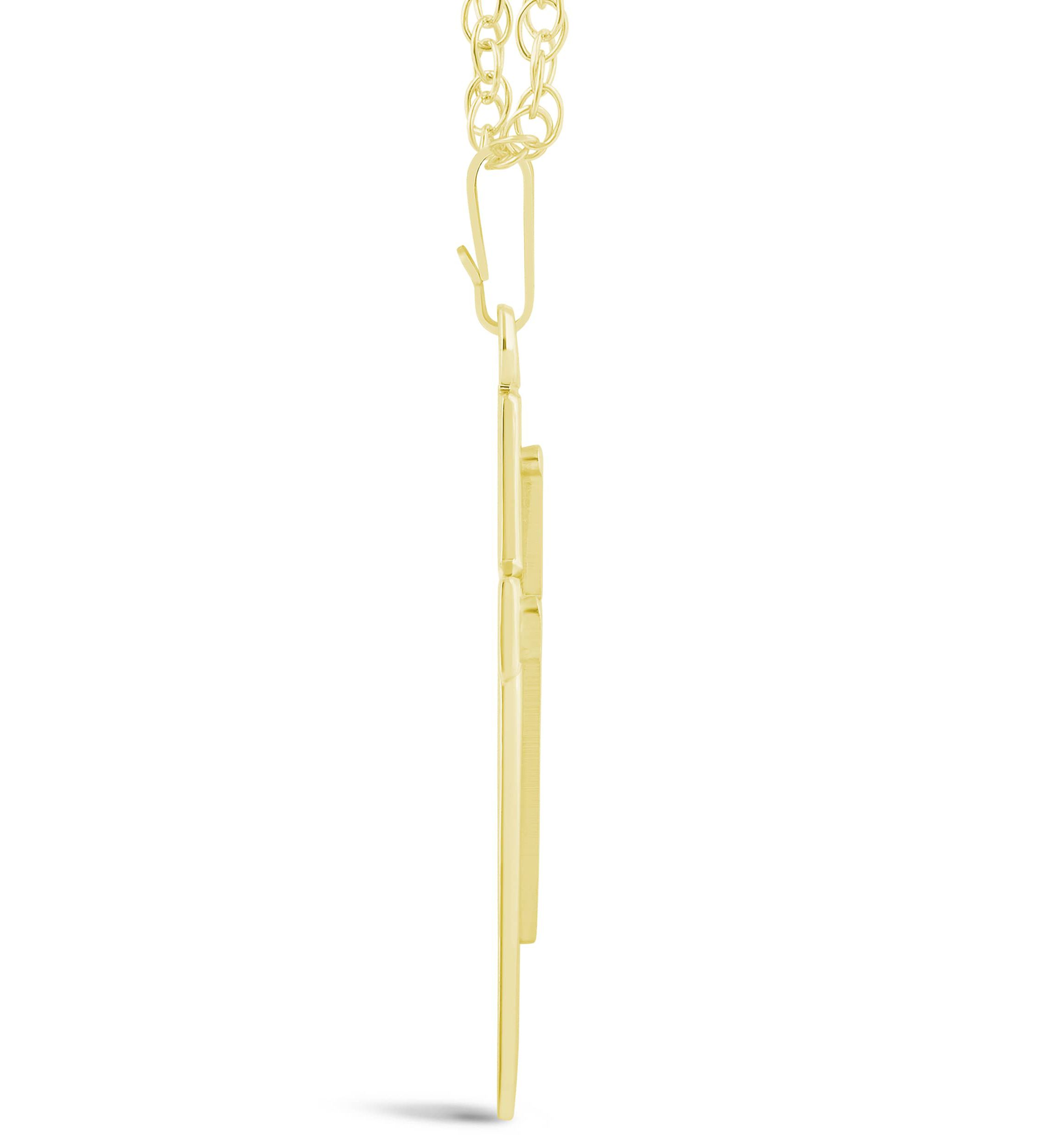Sterling Silver Cross Pendant Necklace