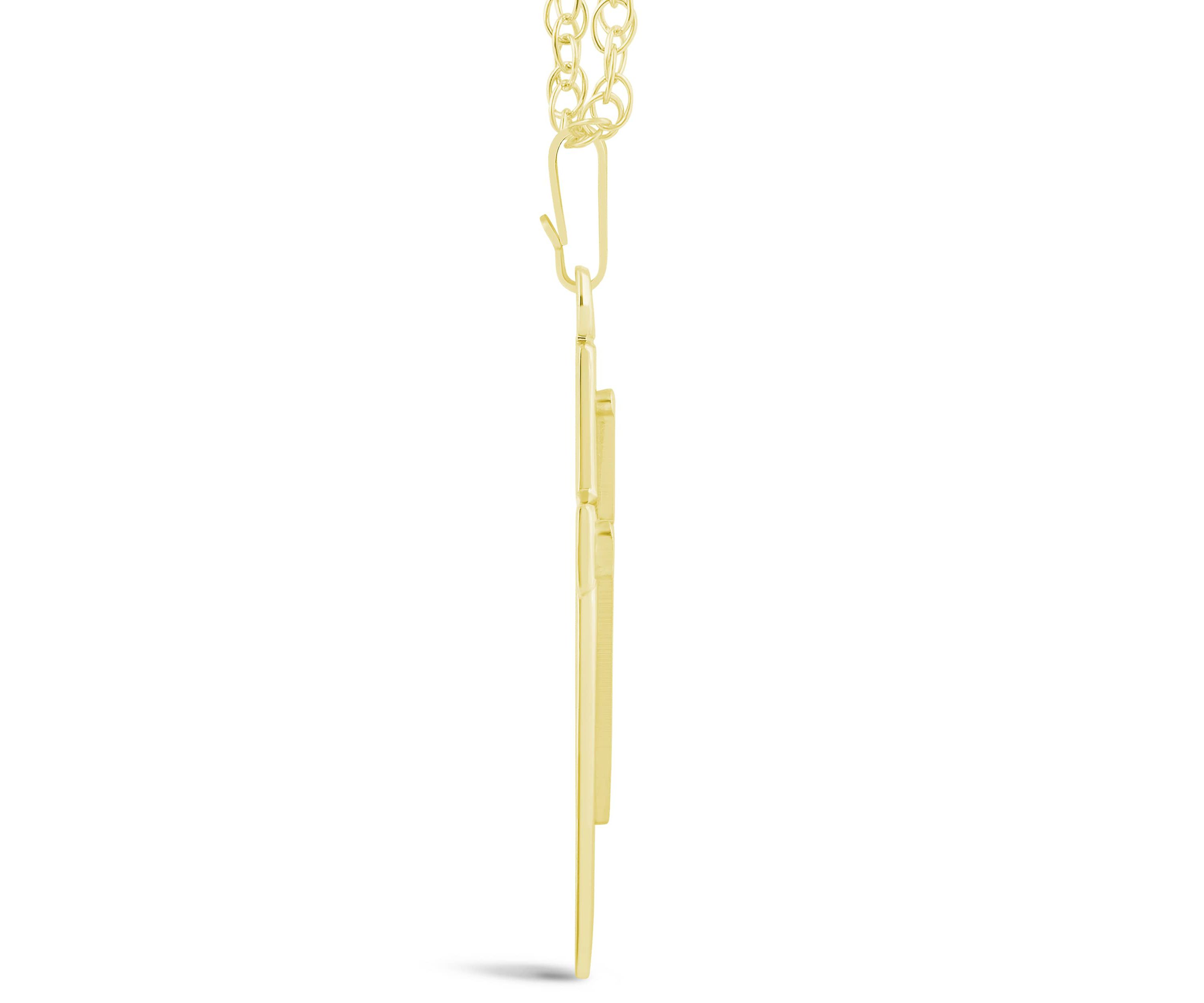 Sterling Silver Cross Pendant Necklace