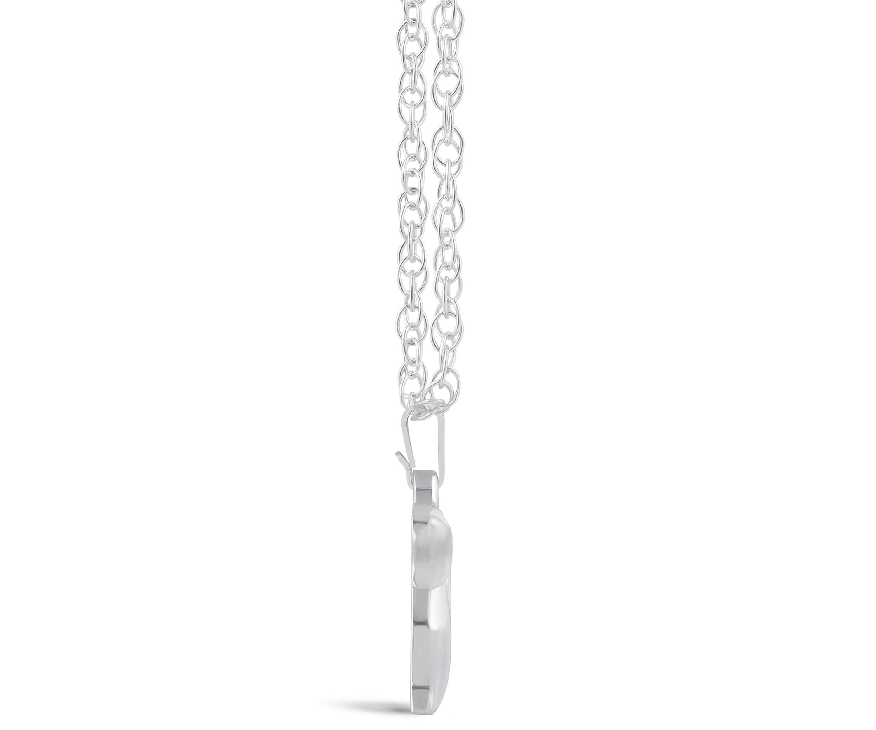 Sterling Silver Chai Pendant Necklace