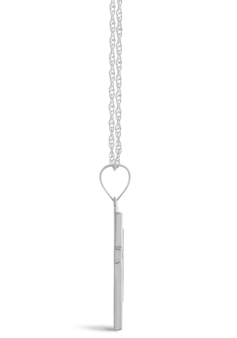 14K Yellow Gold Cross Pendant Necklace