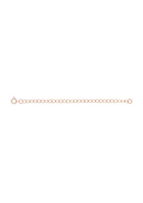 Belk & Co 14K Gold Cable Chain Extender - 3 Inch Adjustable