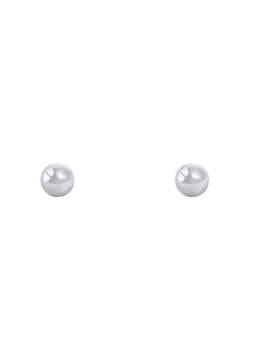 Sterling Silver 4mm Ball Stud Earrings