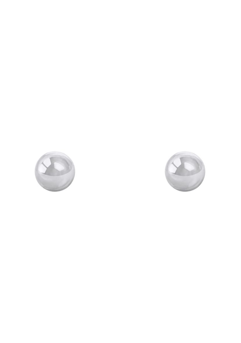 Sterling Silver 5mm Ball Stud Earrings