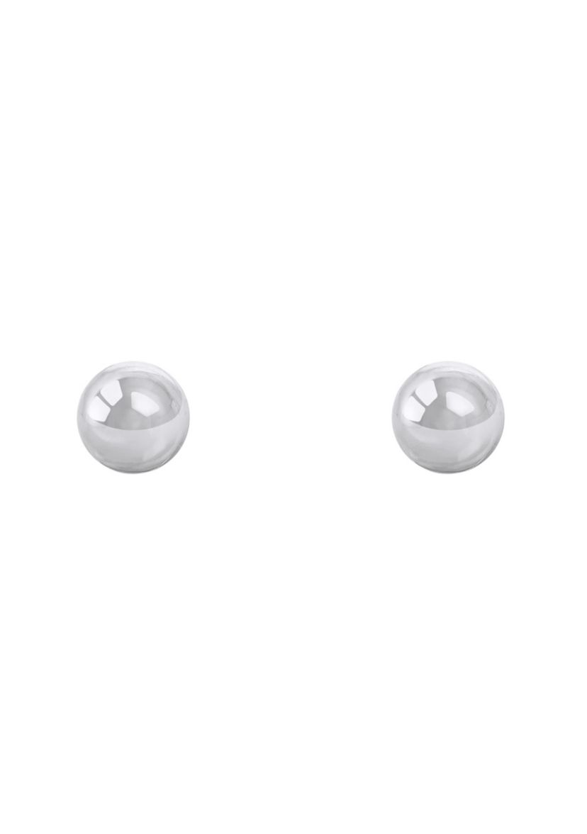 Sterling Silver 6mm Ball Stud Earrings