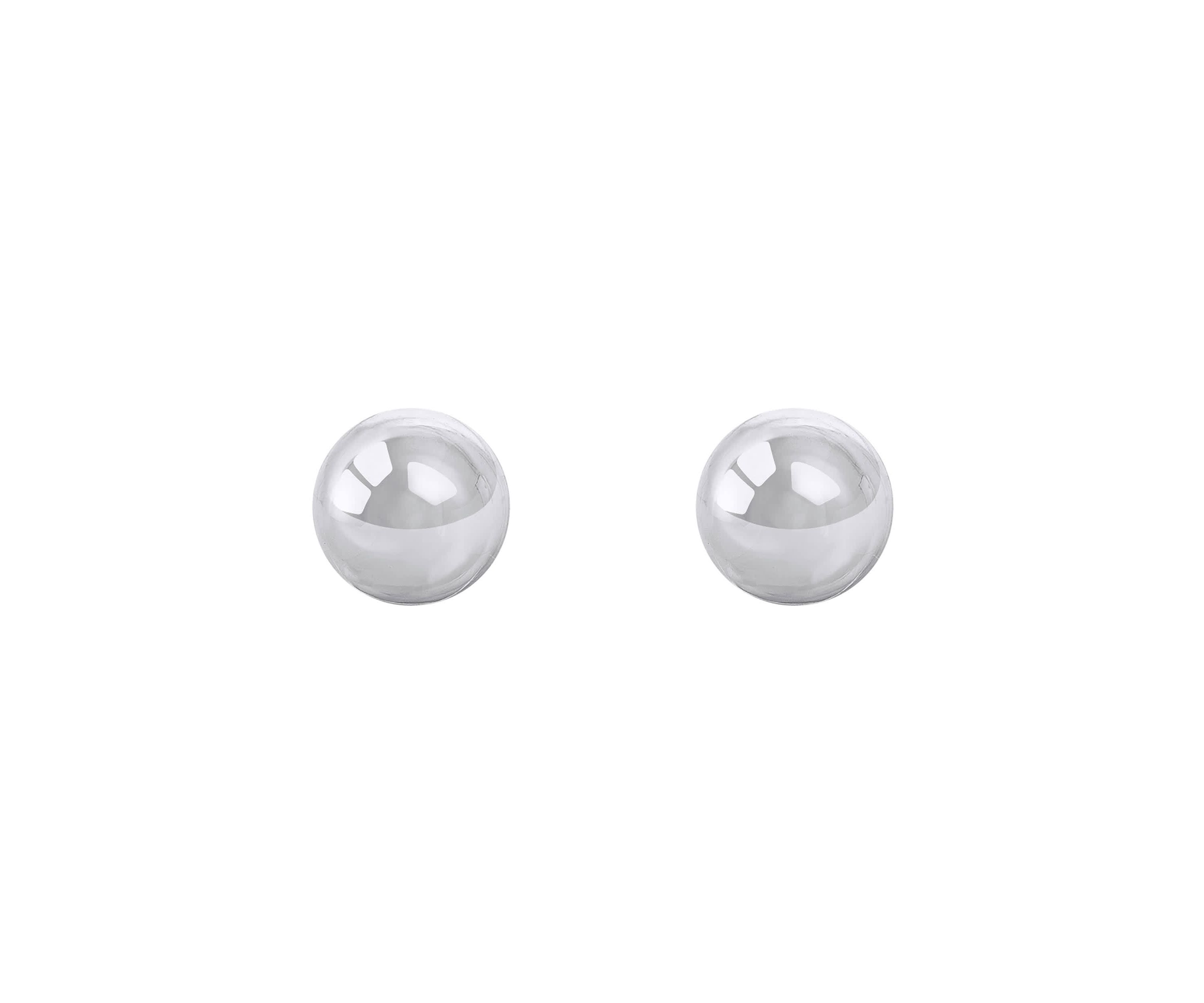 Sterling Silver 9mm Ball Stud Earrings