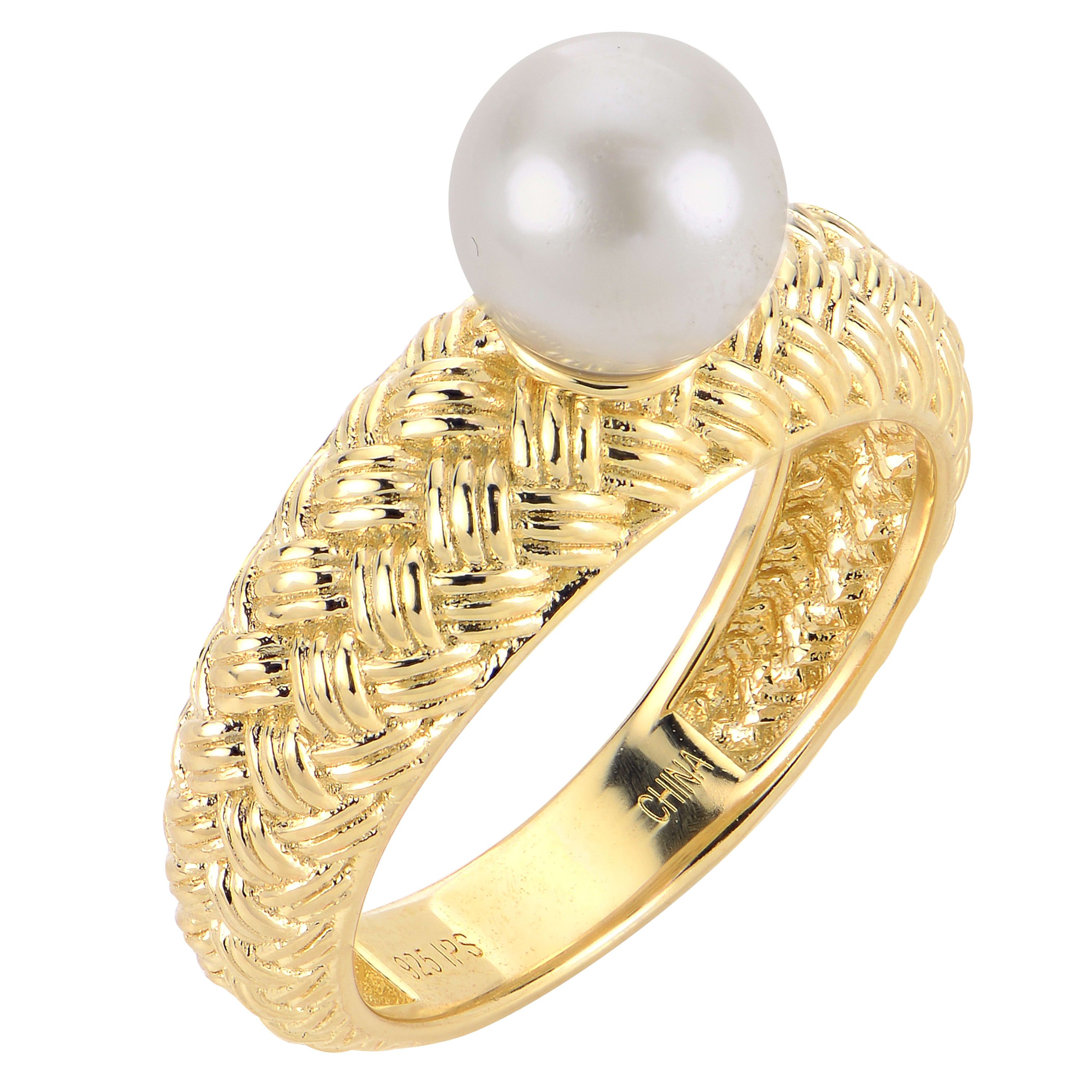 Sterling Silver Freshwater Pearl Ring