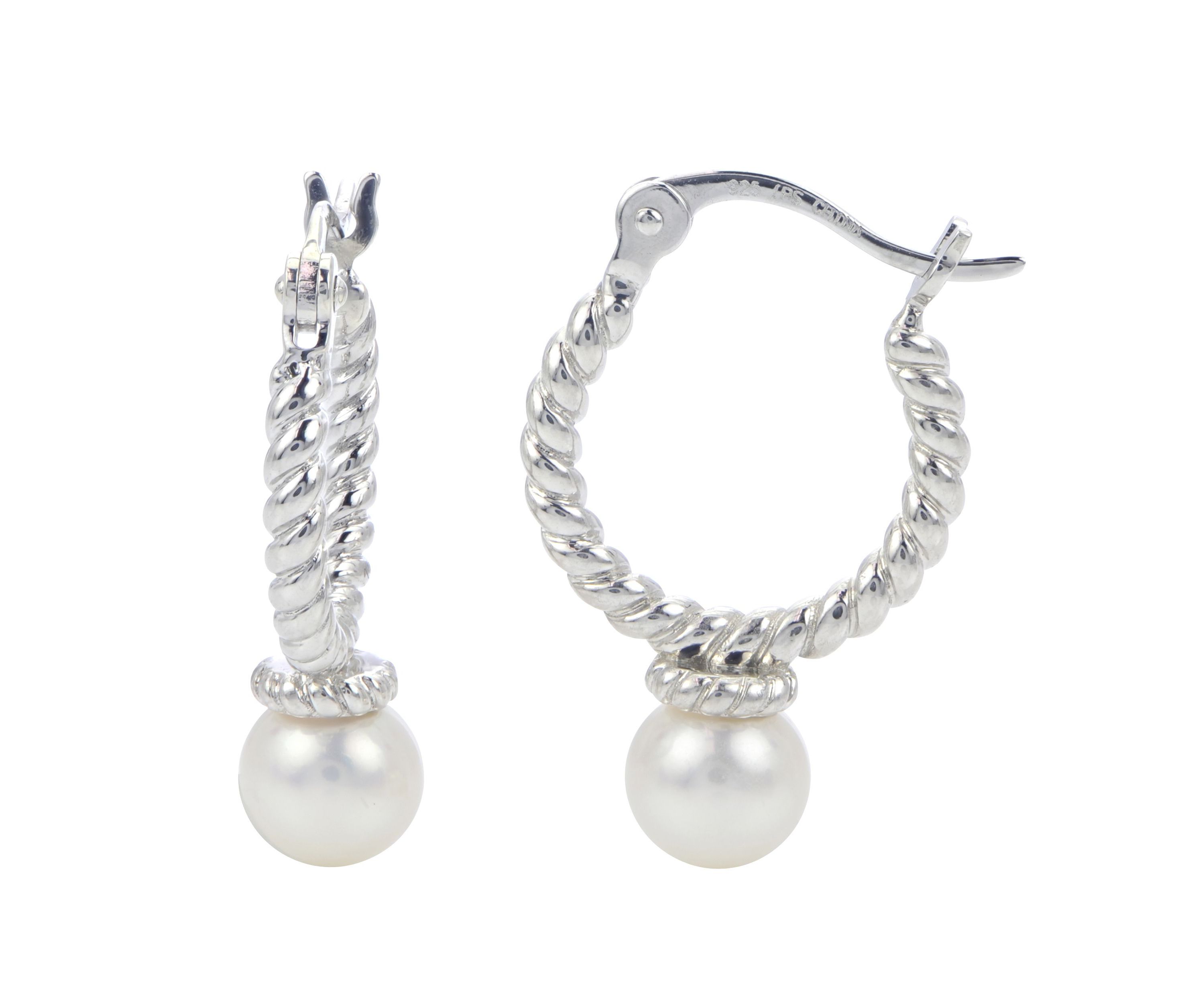 Sterling Silver Freshwater Pearl Earring