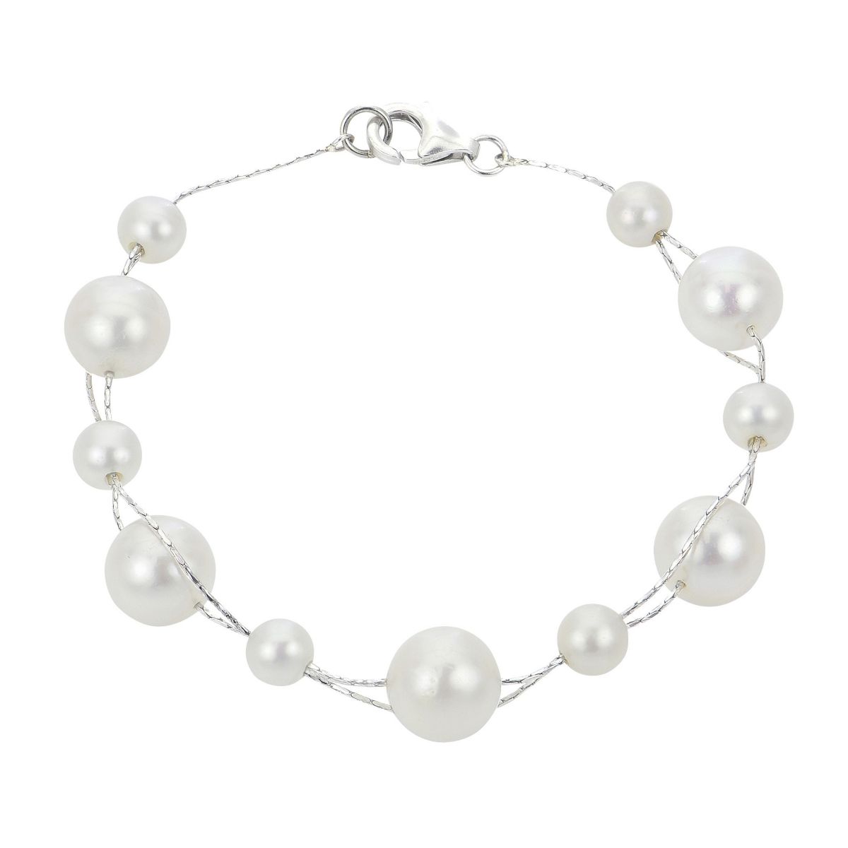 Sterling Silver Freshwater Pearl Bracelet