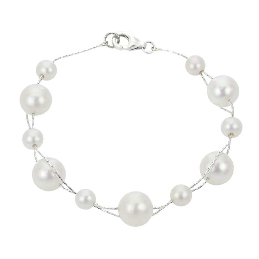 Sterling Silver Freshwater Pearl Bracelet