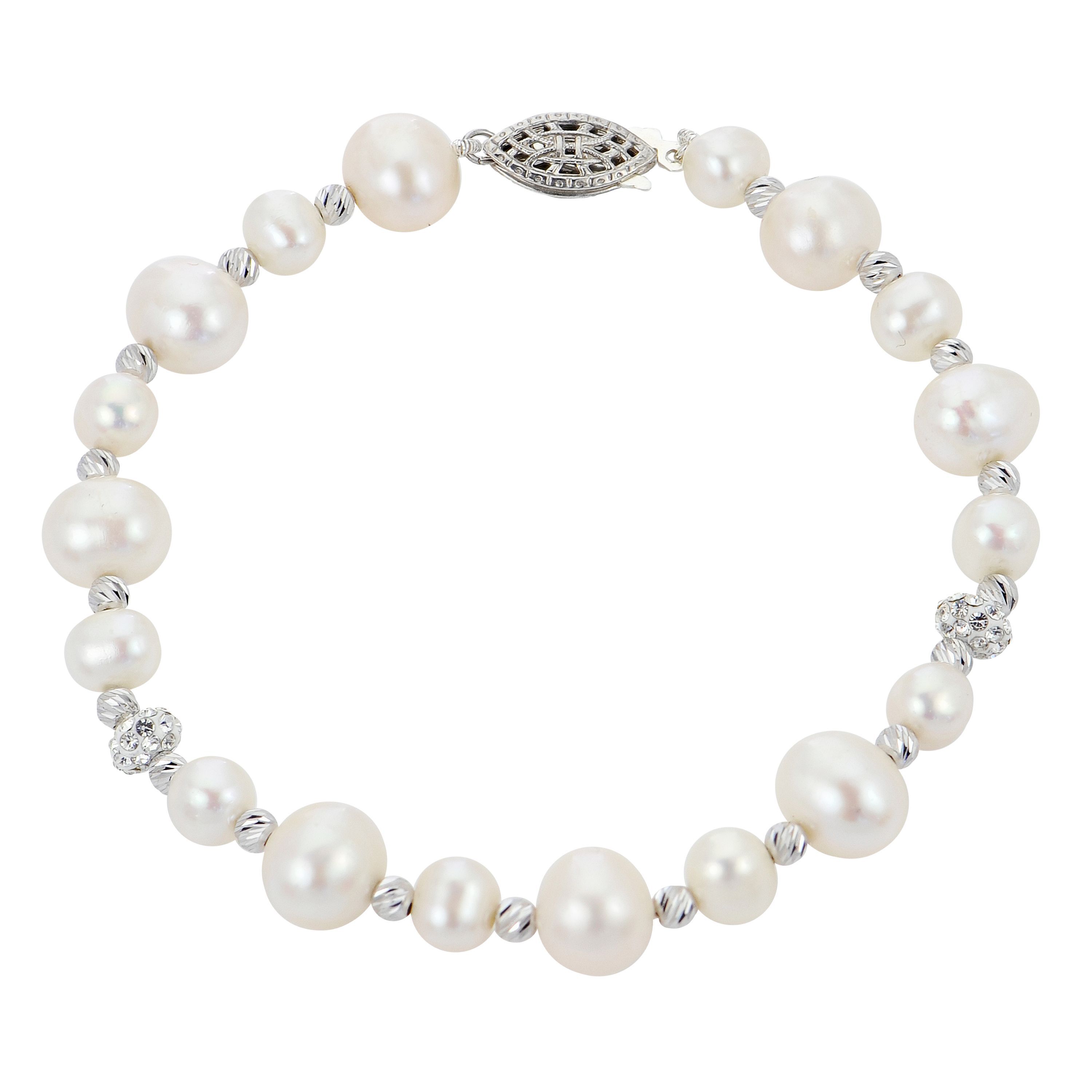 Sterling Silver Freshwater Pearl Bracelet