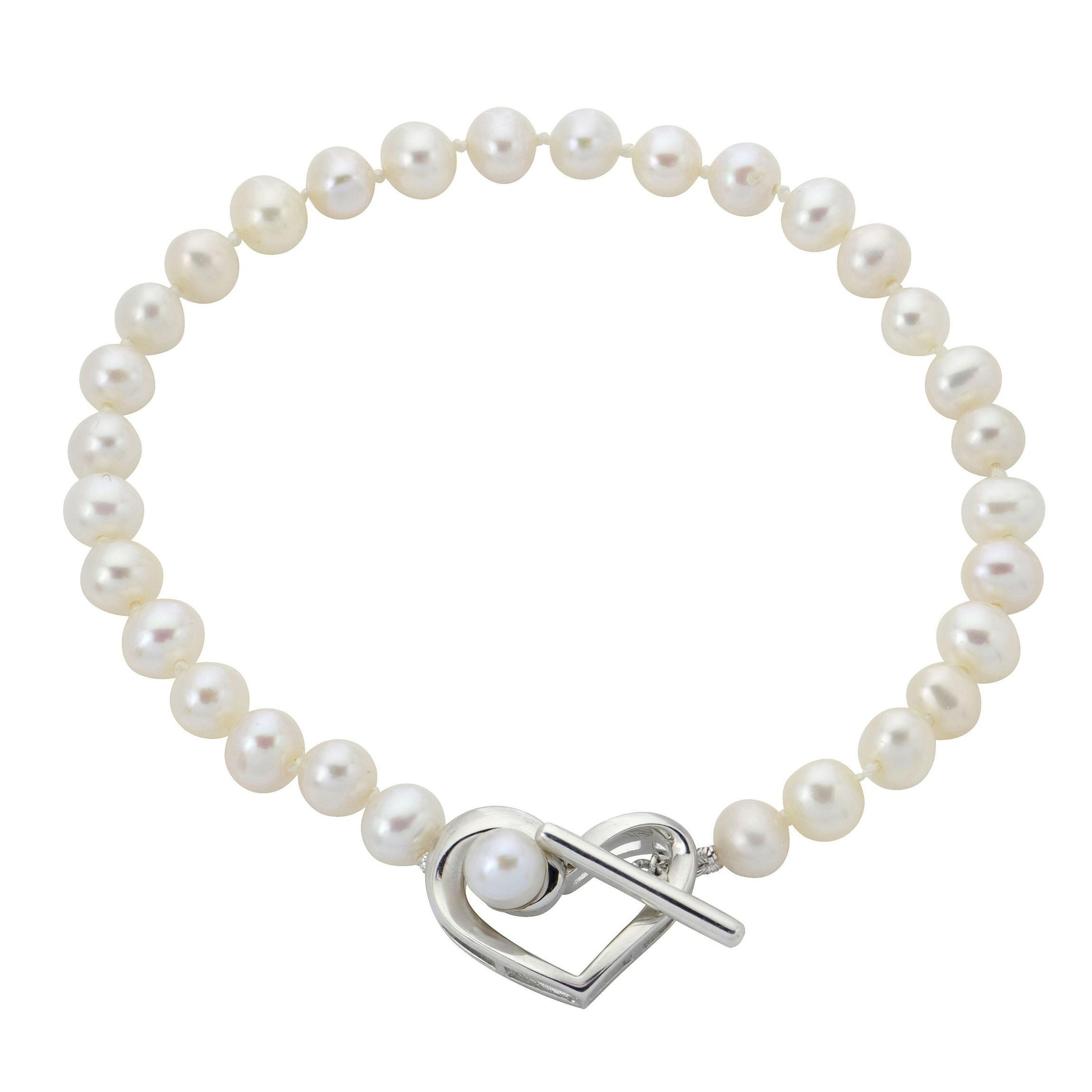 Sterling Silver Freshwater Pearl Bracelet