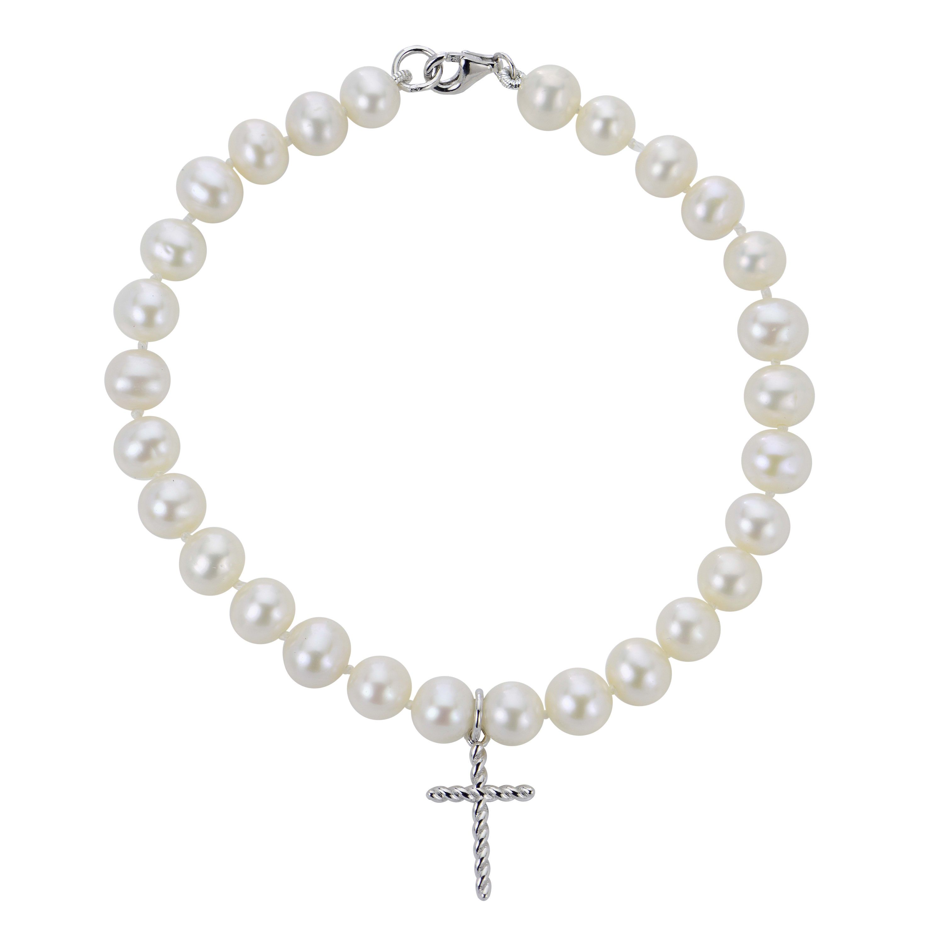Sterling Silver Freshwater Pearl Bracelet