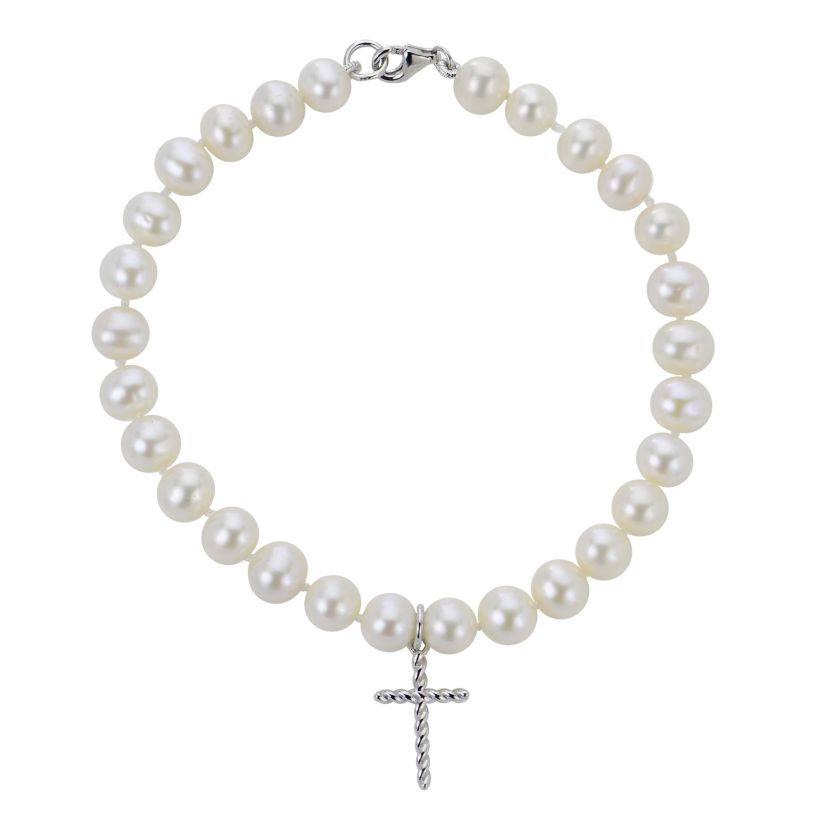 Sterling Silver Freshwater Pearl Bracelet