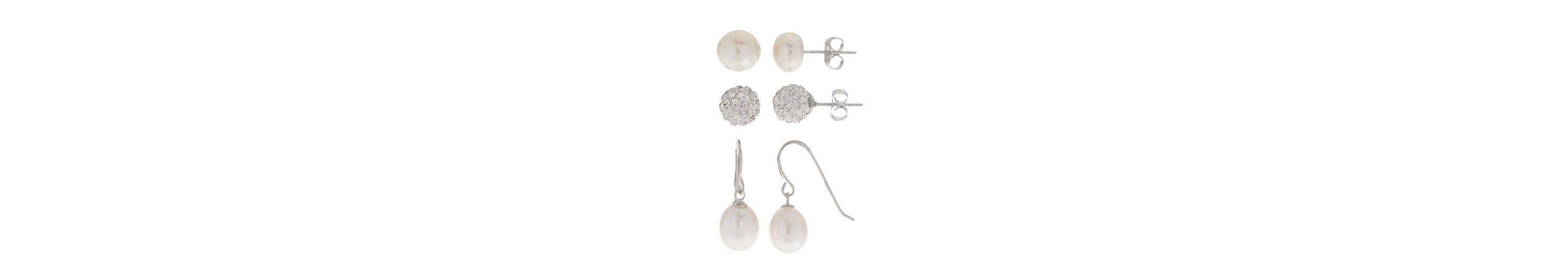 Sterling Silver Freshwater Pearl Set