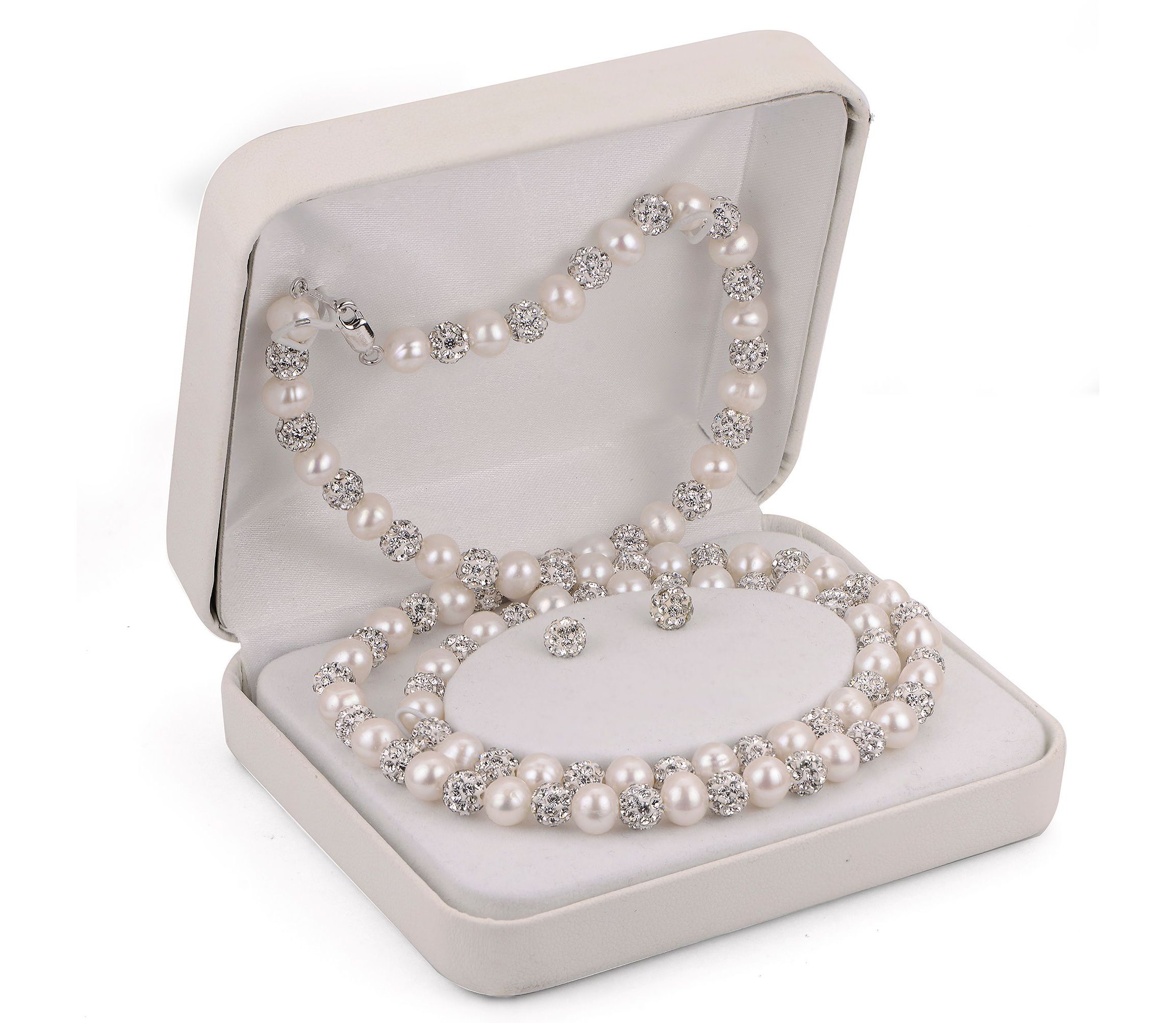 Sterling Silver Freshwater Pearl Set