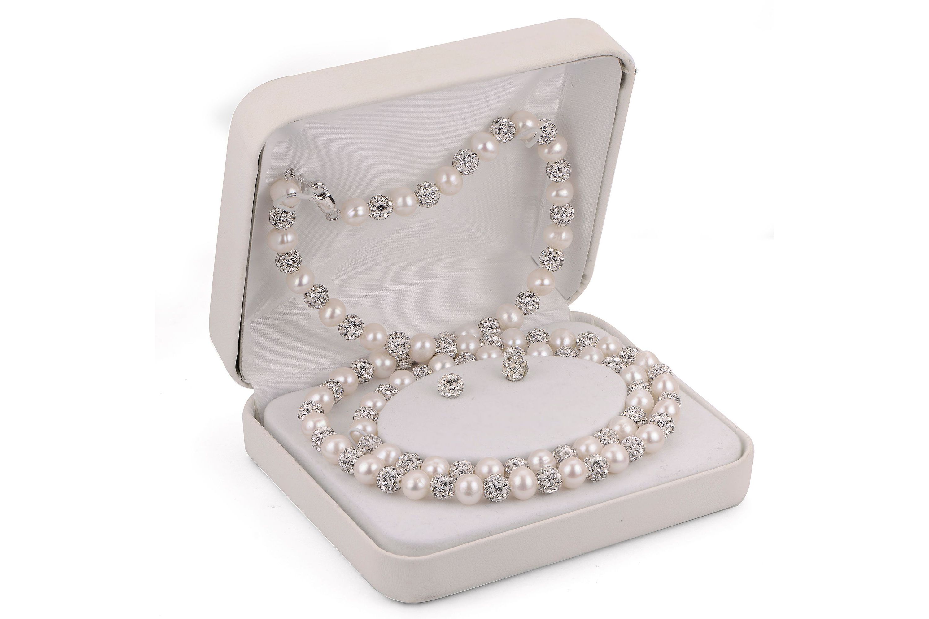 Sterling Silver Freshwater Pearl Set