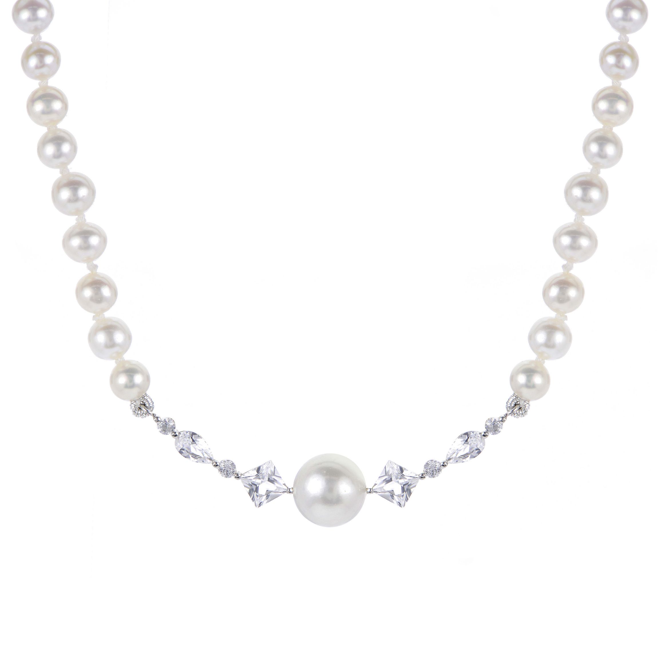 Sterling Silver Freshwater Pearl Necklace