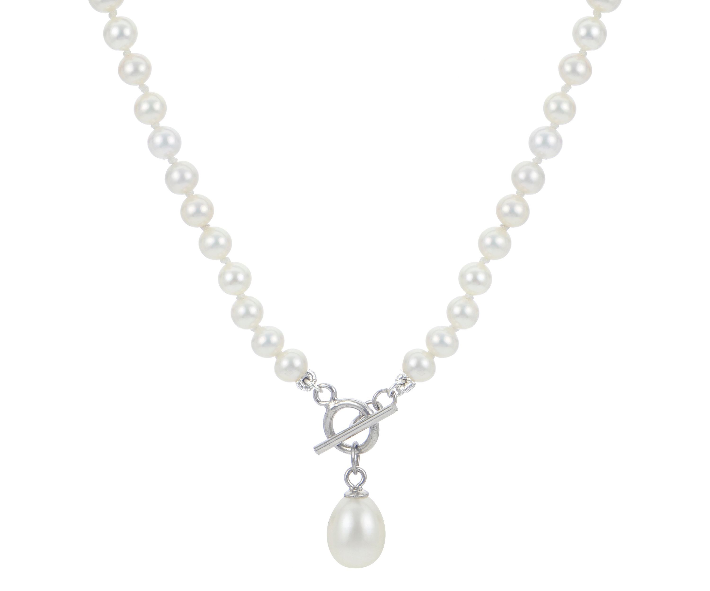 Sterling Silver Freshwater Pearl Necklace