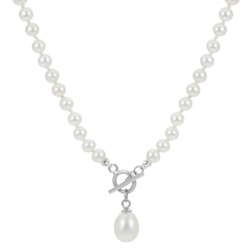 Sterling Silver Freshwater Pearl Necklace