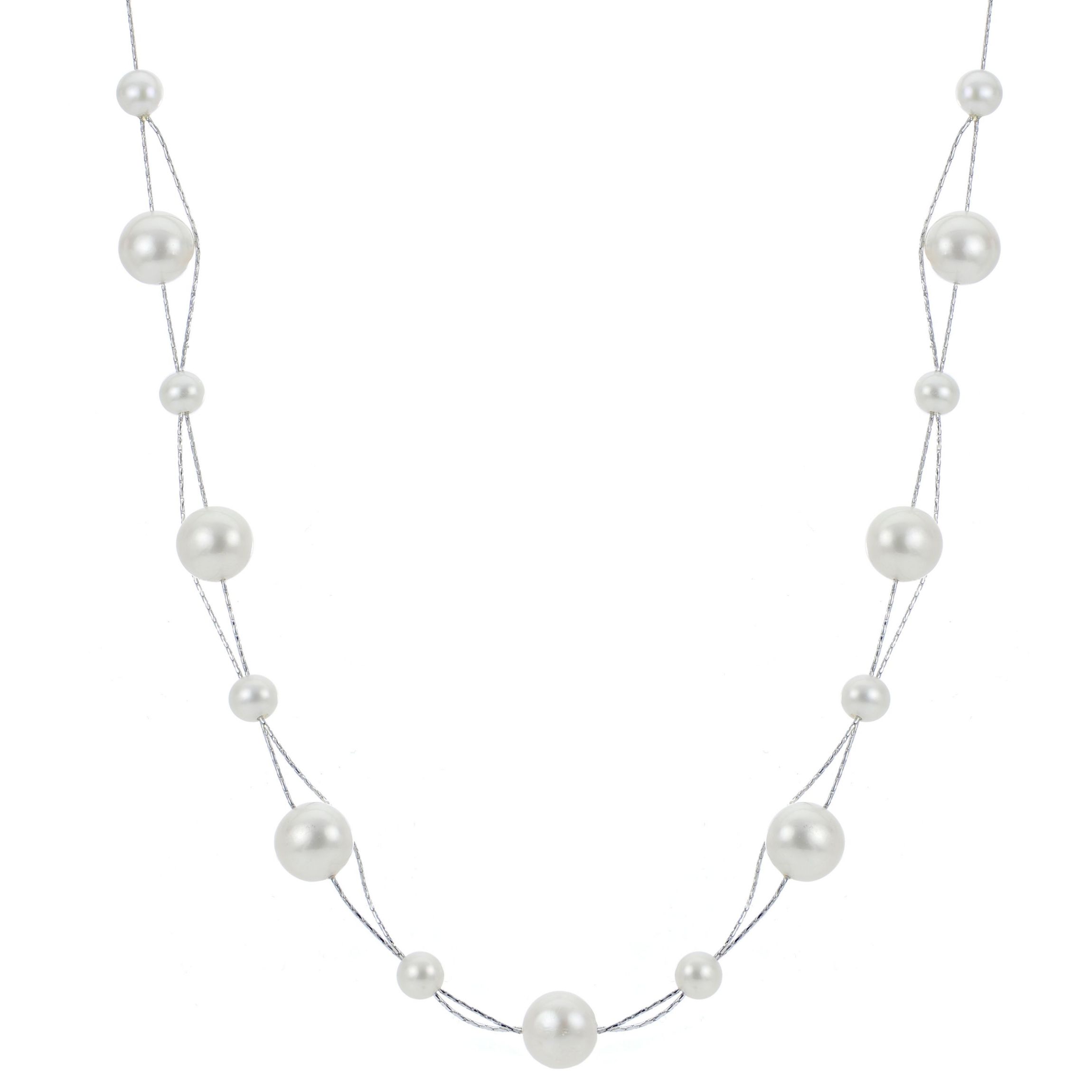 Sterling Silver Freshwater Pearl Necklace