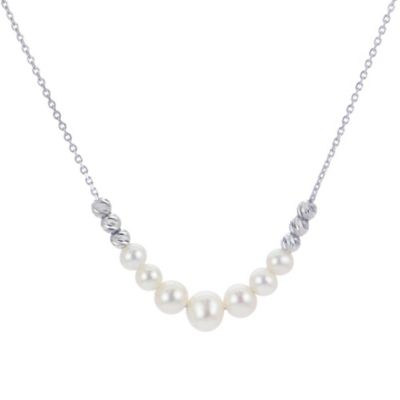 Sterling Silver Freshwater Pearl Necklace