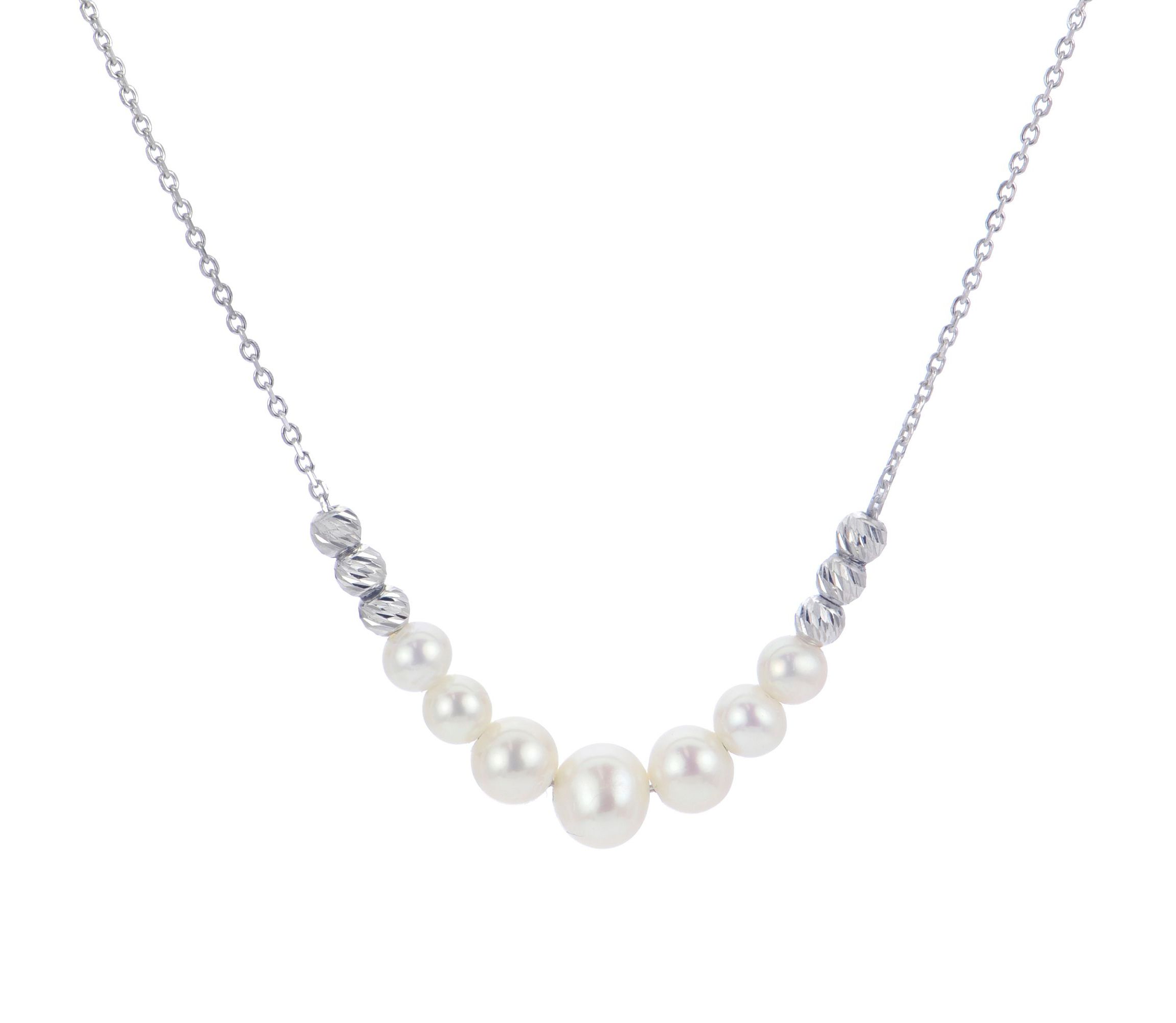 Sterling Silver Freshwater Pearl Necklace