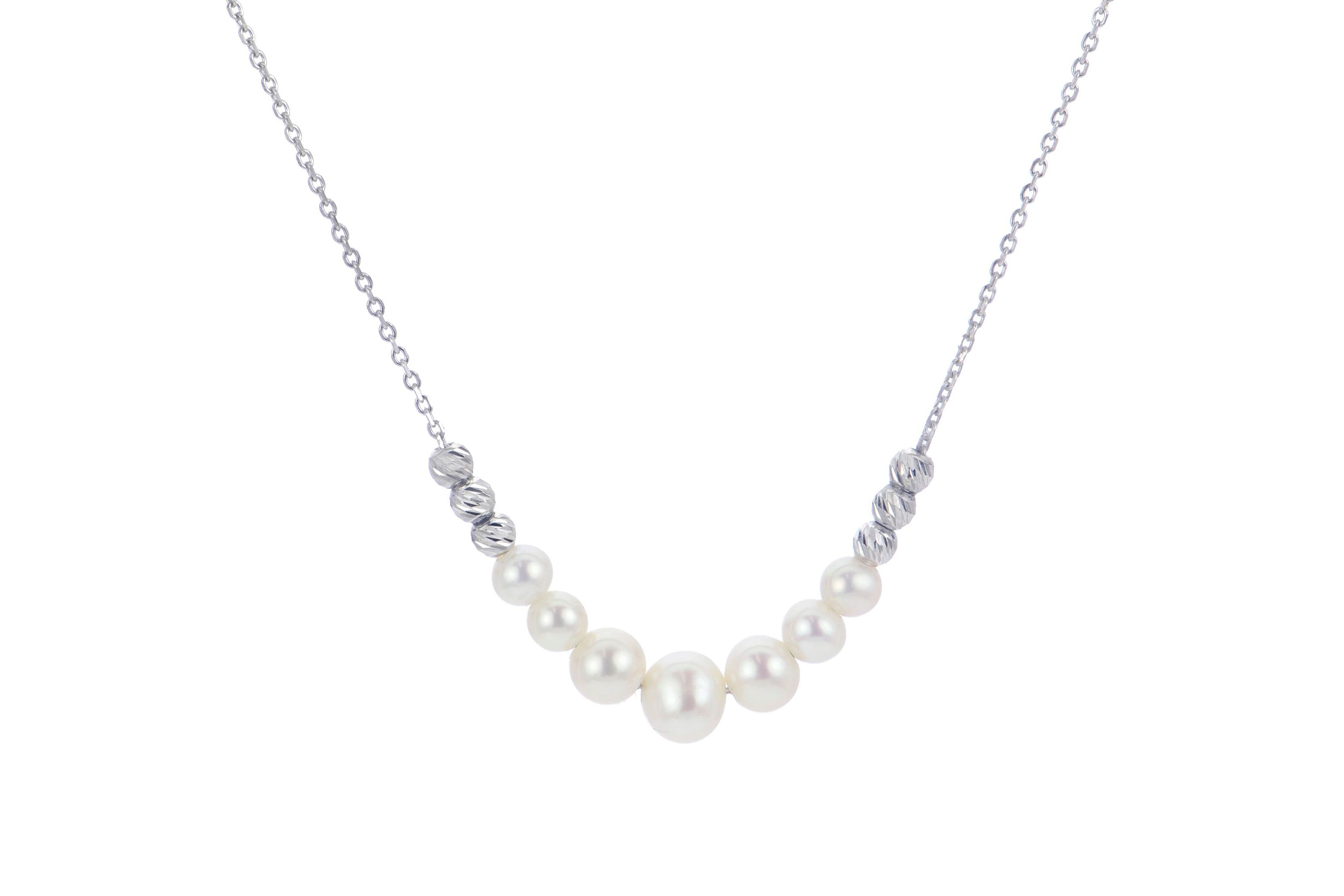 Sterling Silver Freshwater Pearl Necklace