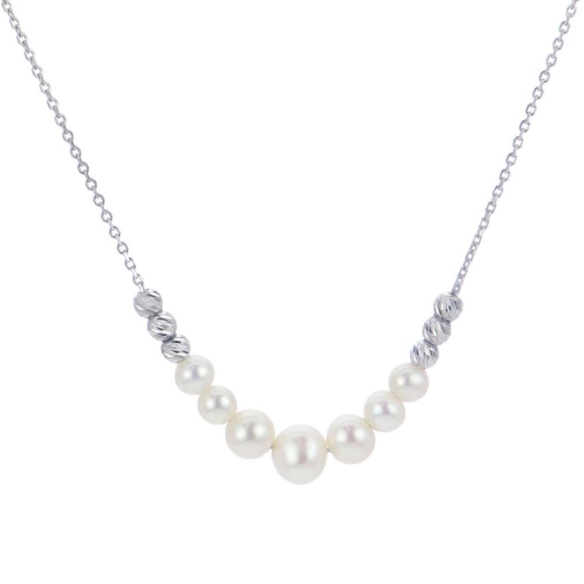 Sterling Silver Freshwater Pearl Necklace