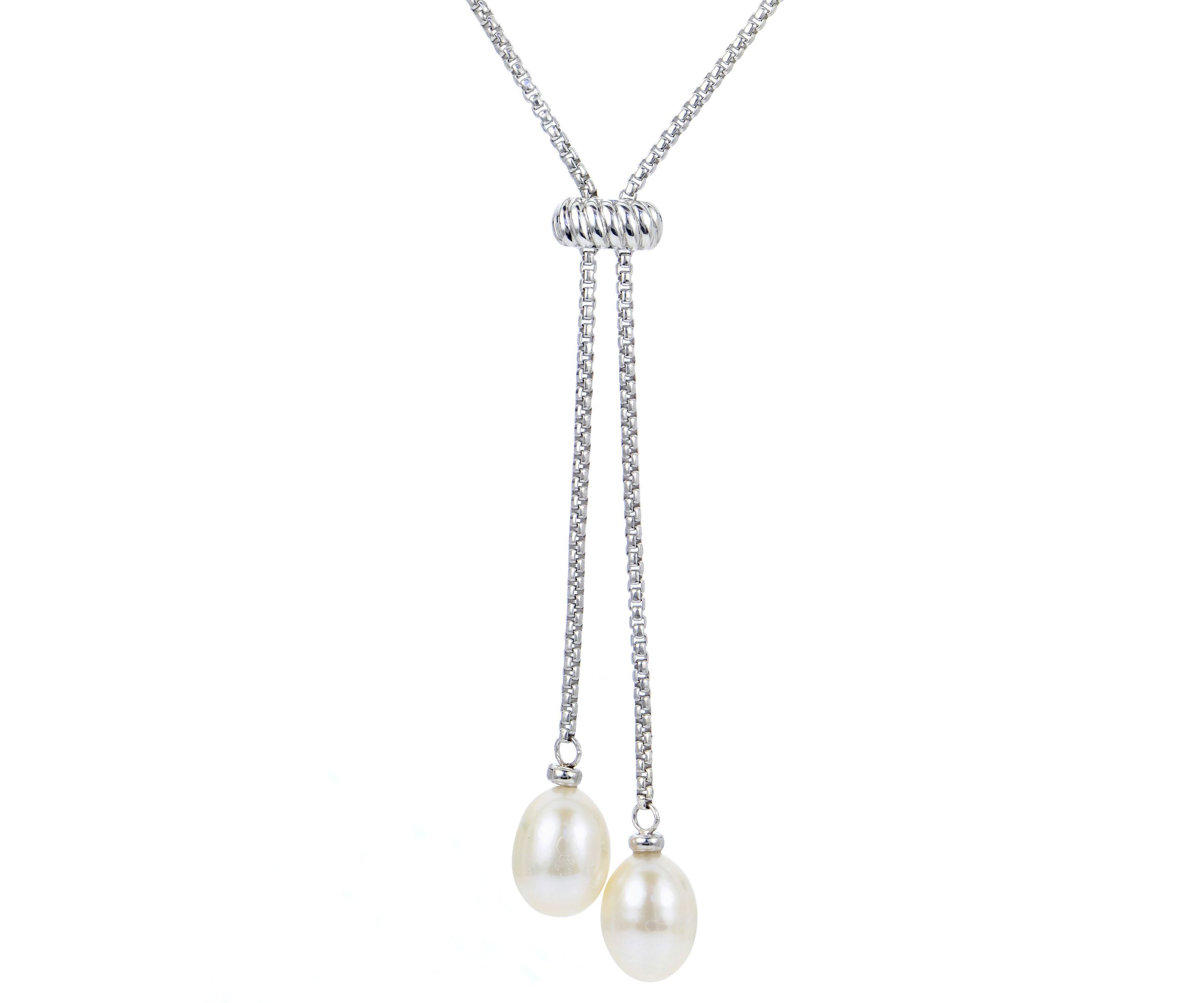 Sterling Silver Freshwater Pearl Necklace