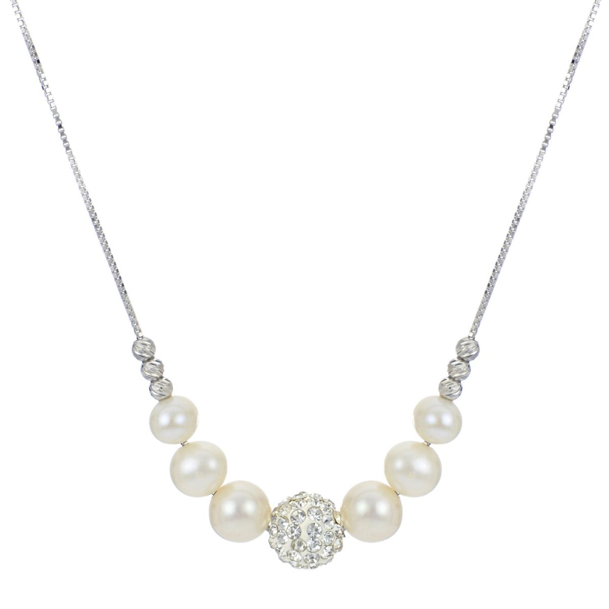 Sterling Silver Freshwater Pearl Necklace