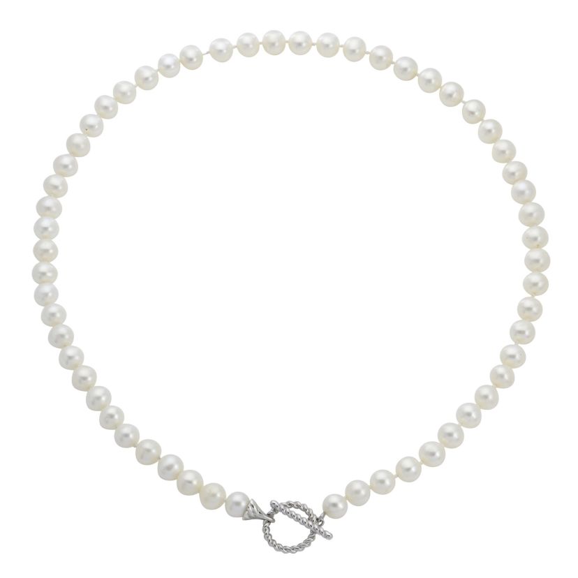 Sterling Silver Freshwater Pearl Necklace