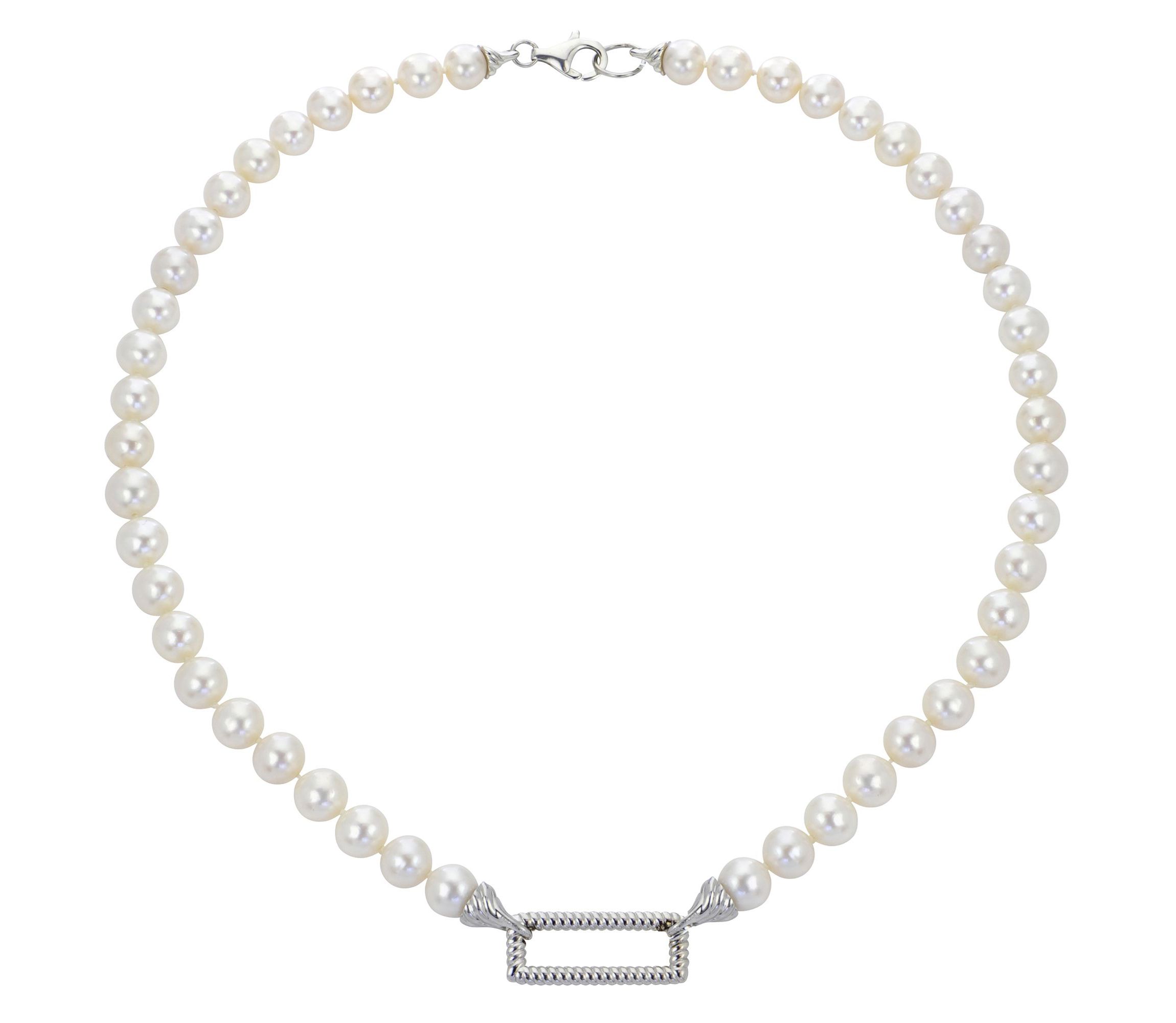 Sterling Silver Freshwater Pearl Necklace