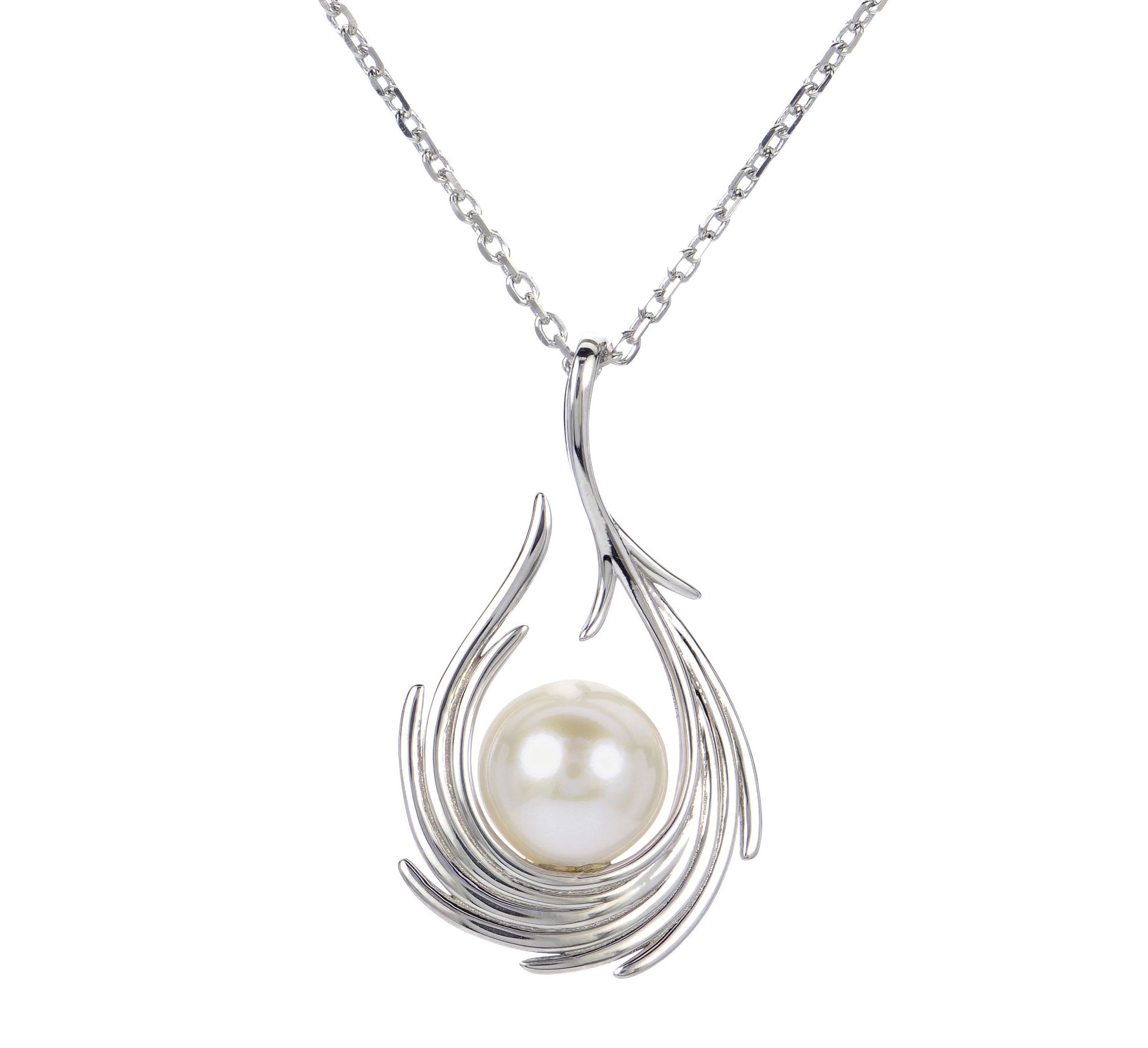 Sterling Silver Freshwater Pearl Pendant