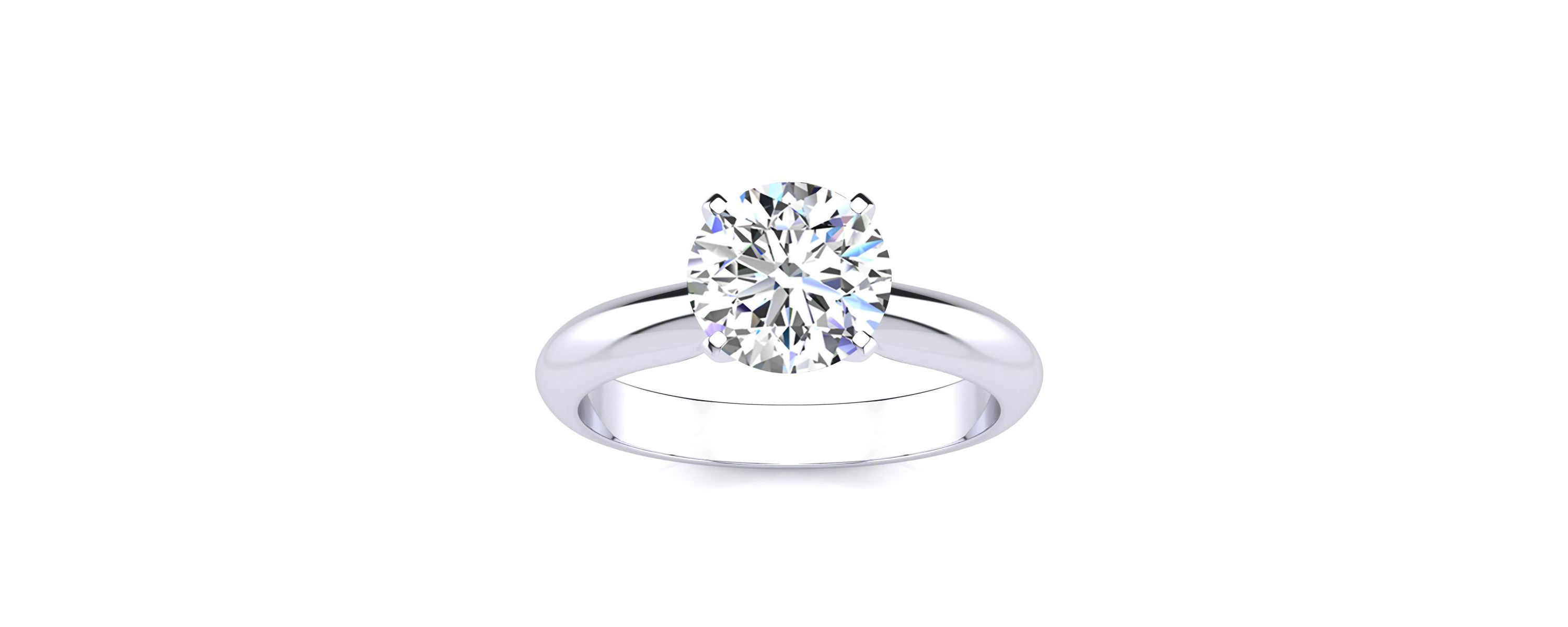 Lab Created 1 ct. t.w. Lab Grown Diamond Solitaire Ring In 14K Gold
