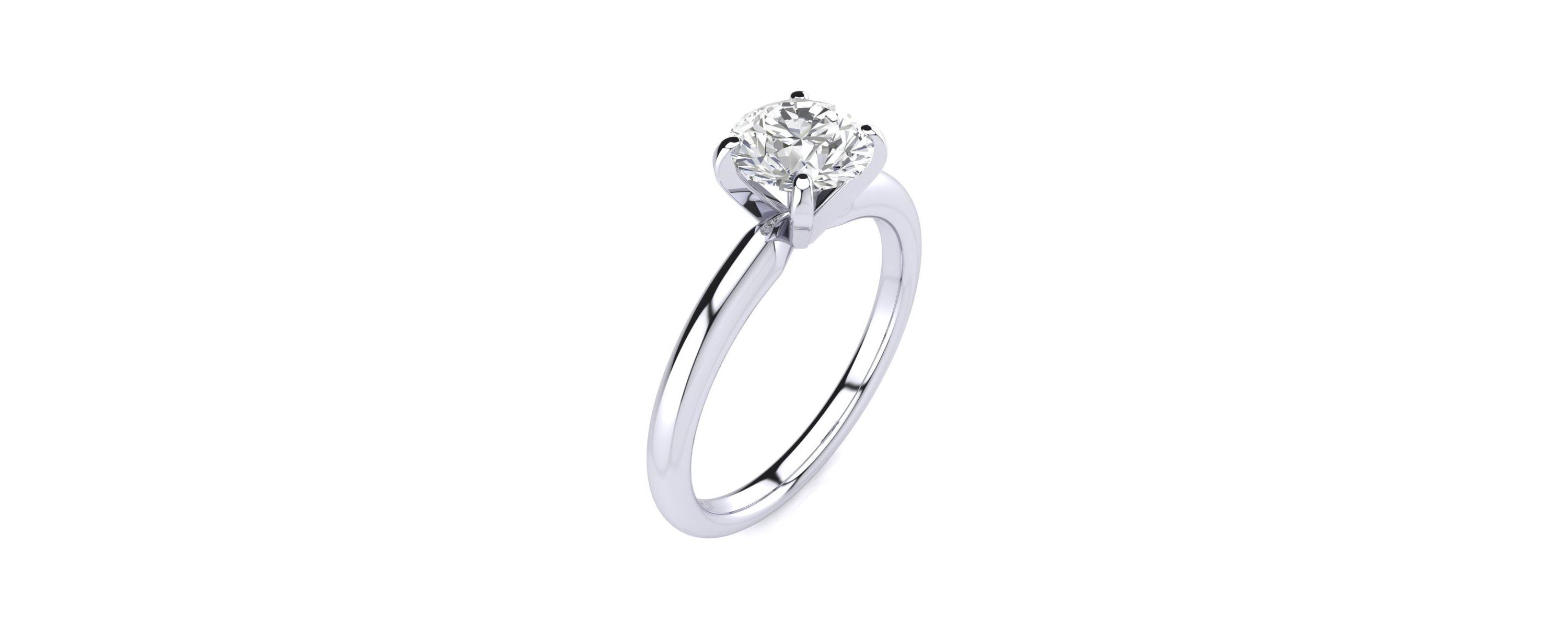 Lab Created 1 ct. t.w. Lab Grown Diamond Solitaire Ring In 14K Gold