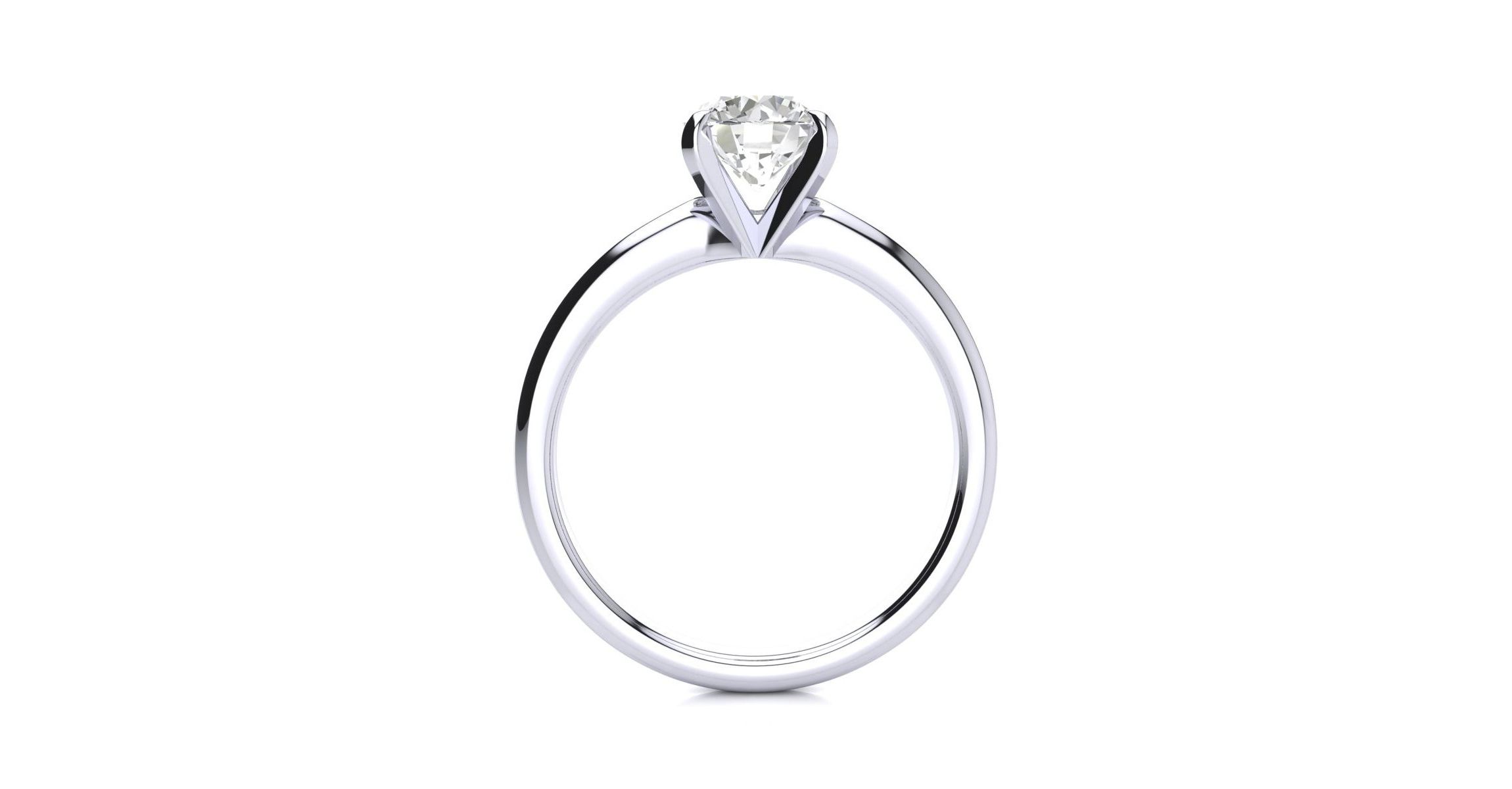 Lab Created 1 ct. t.w. Lab Grown Diamond Solitaire Ring In 14K Gold