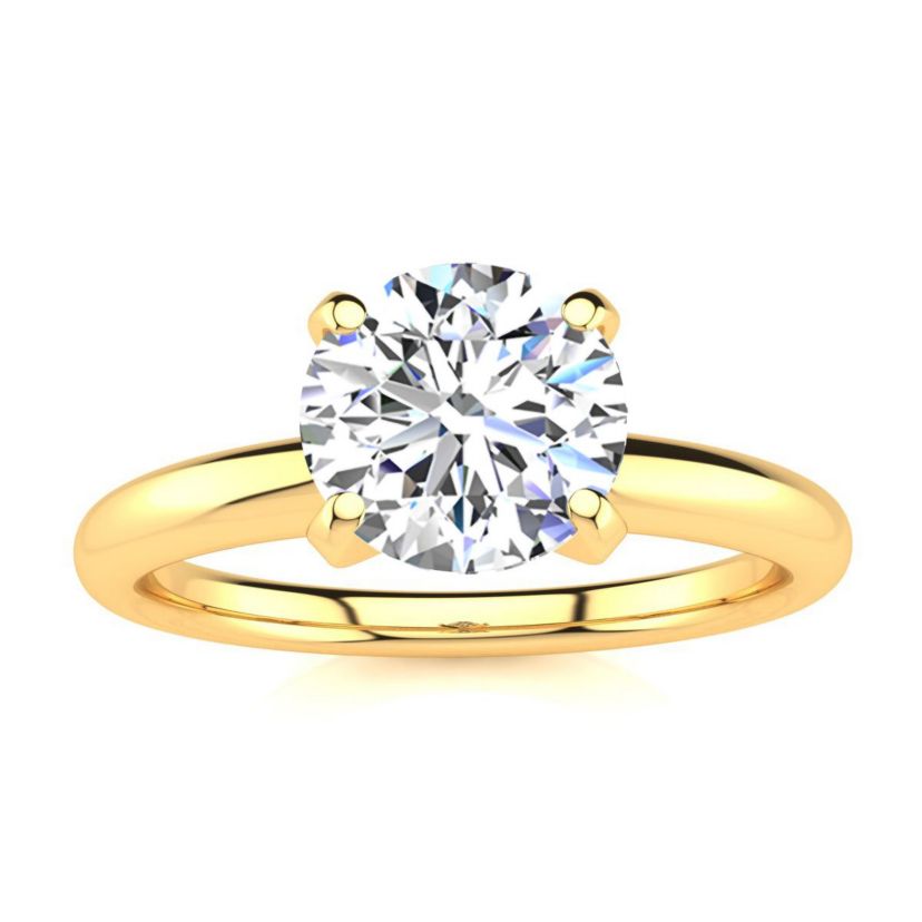 Lab Created 1 1/2 ct. t.w. Lab Grown Diamond Solitaire Ring In 14K White Gold