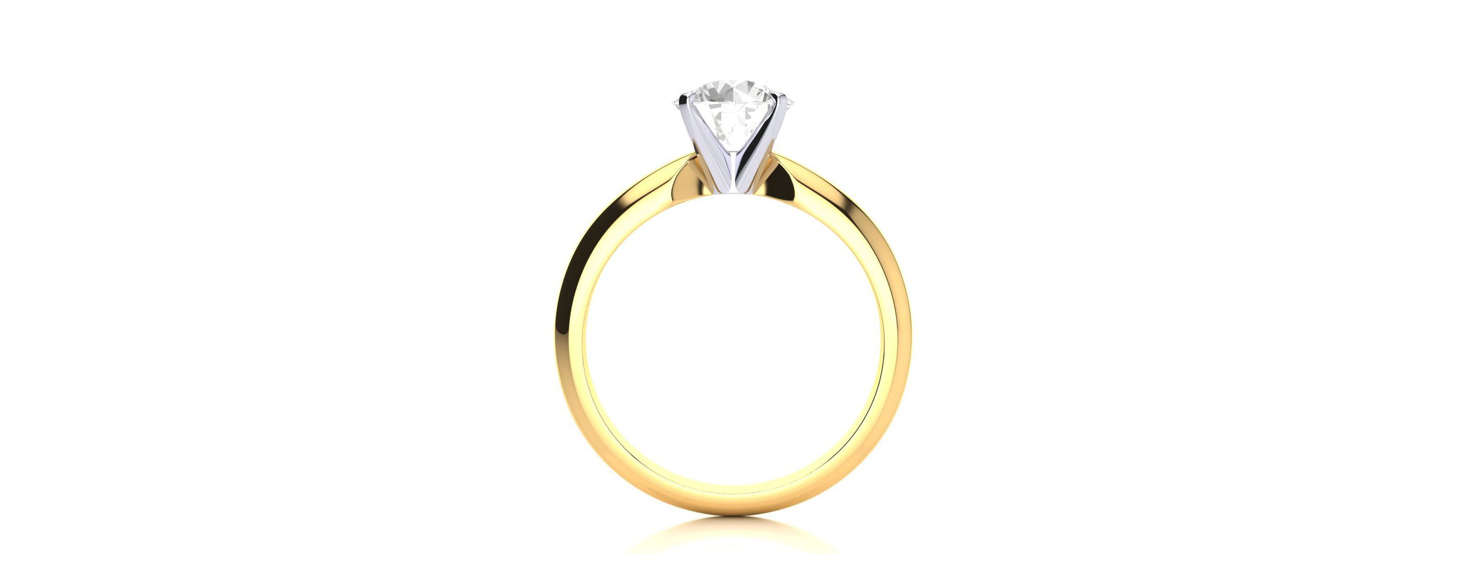 Lab Created 1 1/2 ct. t.w. Lab Grown Diamond Solitaire Ring In 14K White Gold