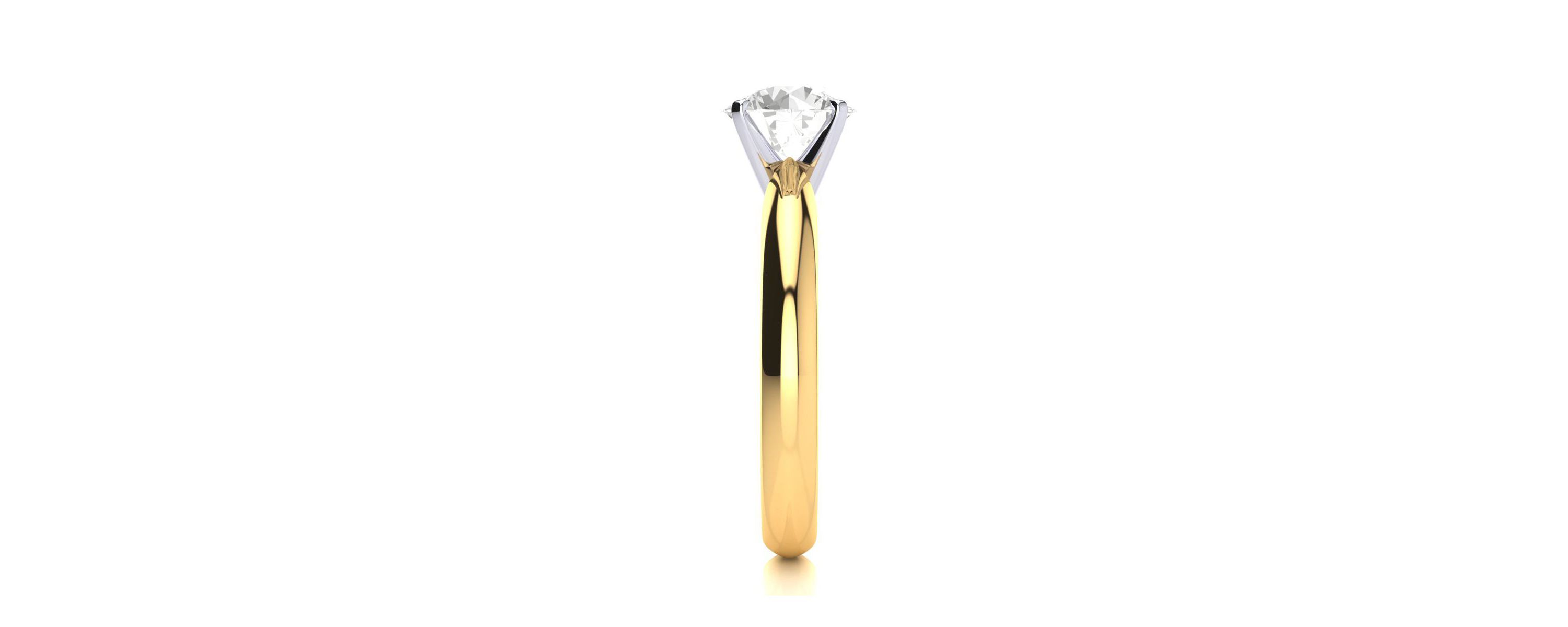 Lab Created 1 1/2 ct. t.w. Lab Grown Diamond Solitaire Ring In 14K White Gold