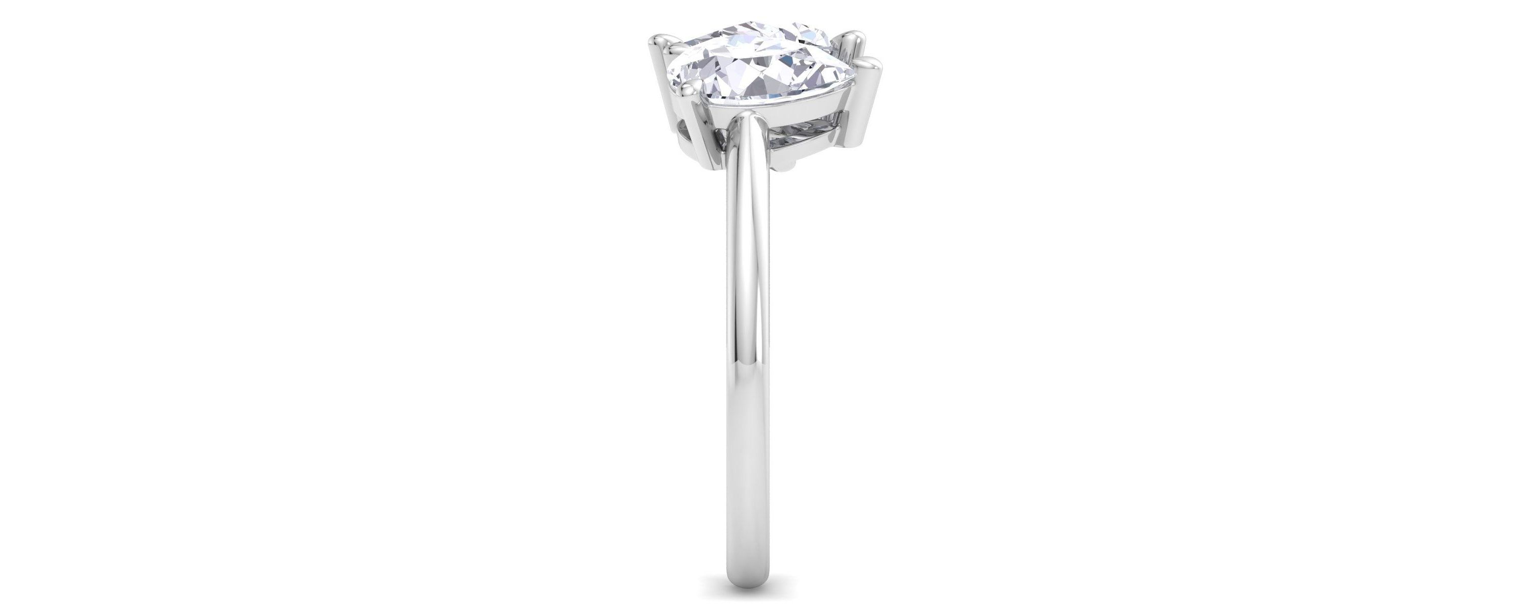 Lab Created 2 ct. t.w. Lab Grown Diamond Toi Et Moi Ring, Pear-Pear, In 14K Gold